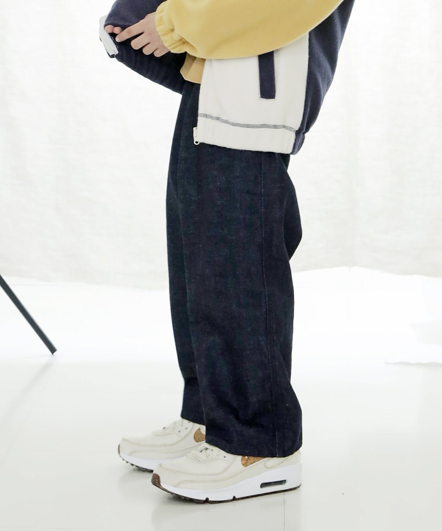 【環保材質】Re DENIM PAINTER PANTS 再生棉牛仔布 全年材質【100-145cm】