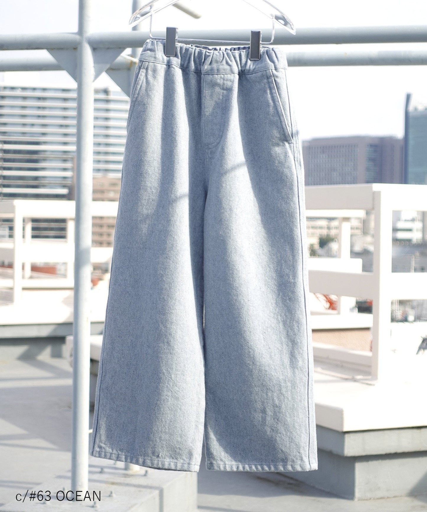 【環保材質】Re DENIM PAINTER PANTS 再生棉牛仔布 全年材質【100-145cm】