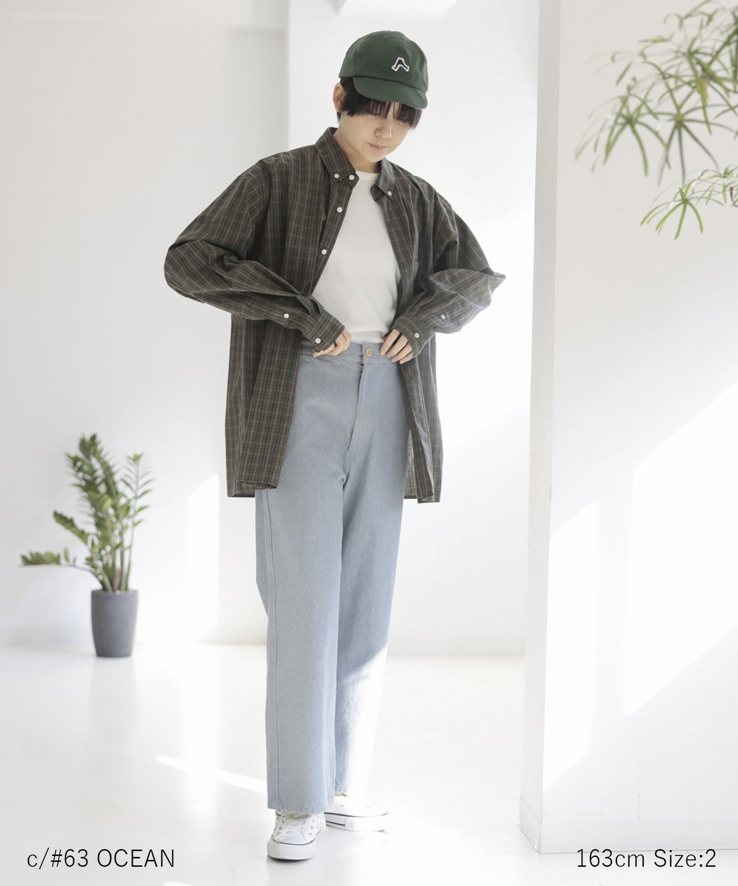 【環保材質】Re DENIM PAINTER PANTS 再生棉牛仔布 全年材質【145-175cm】