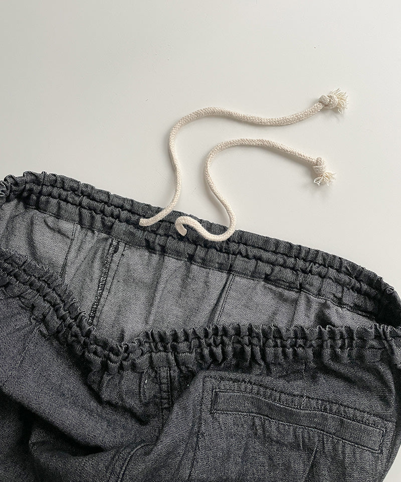 LIGHT DENIM SHORTS 薄手デニム 甚平