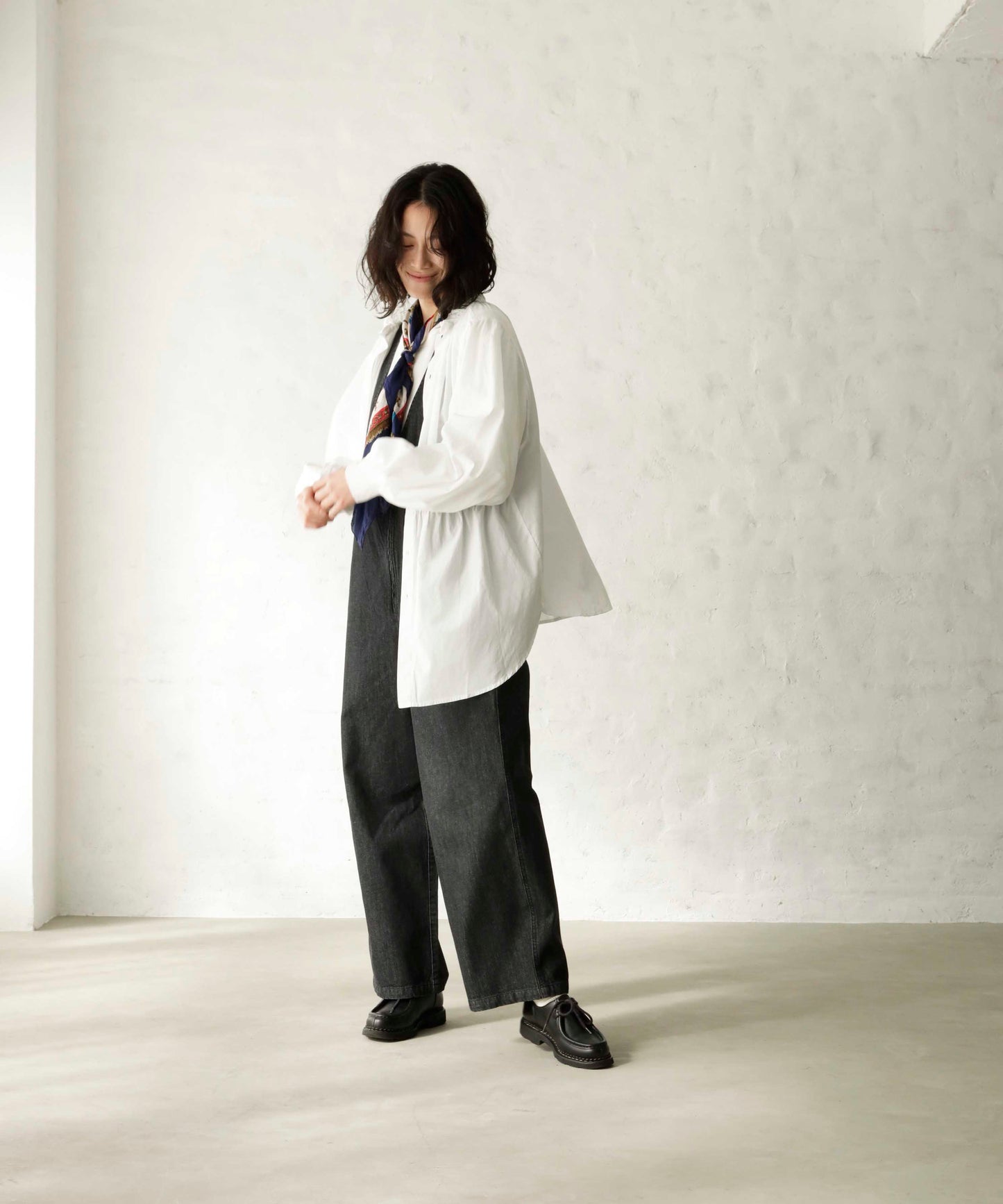 《環保材質》2WAY 褶邊襯衫 正裝,上下皆可【145-165cm】