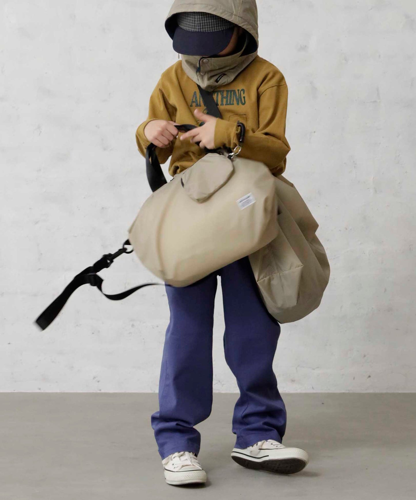 Re: NYLON DAILY BAG 弱撥水 軽量 リサイクルナイロン 親子兼用
