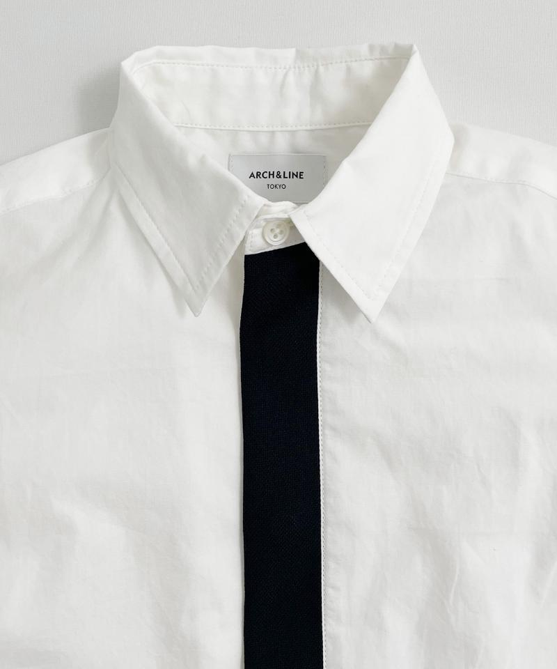 OG H/S KNIT TIE SHIRT