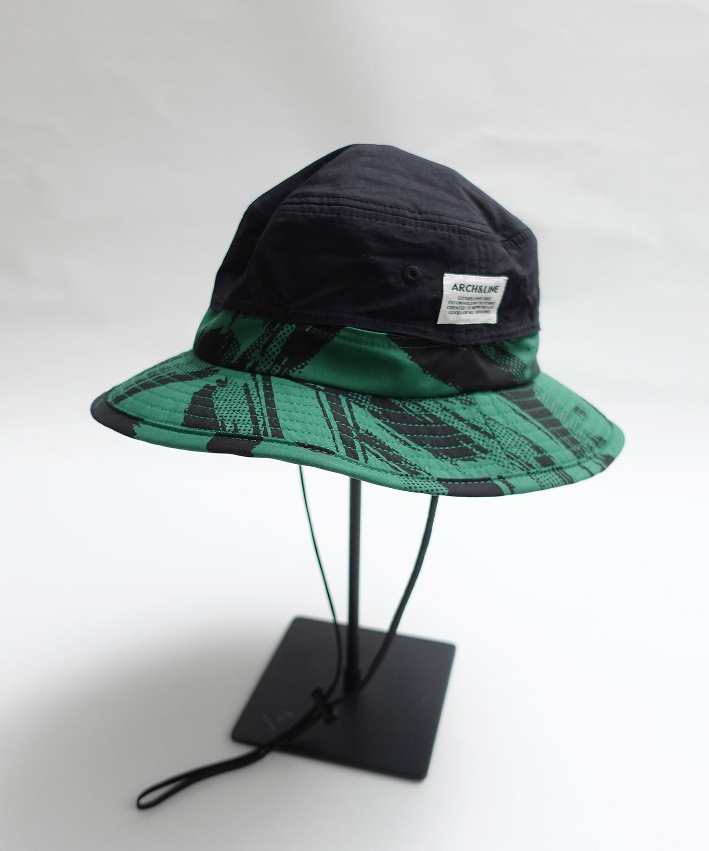 《環境配慮素材》UV CUT CRAZY HAT UVカット 撥水 透湿 接触冷感