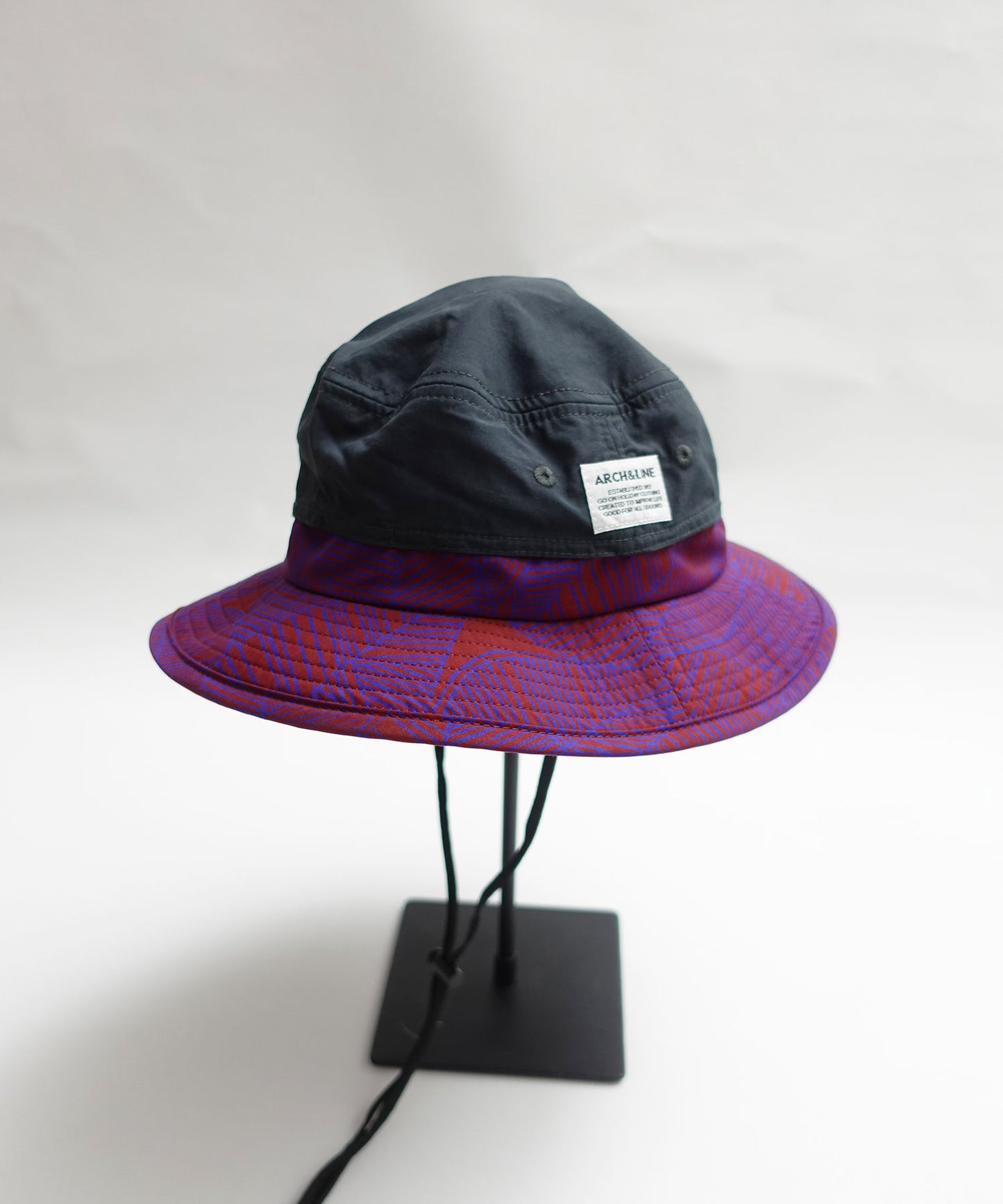 《環境配慮素材》UV CUT CRAZY HAT UVカット 撥水 透湿 接触冷感