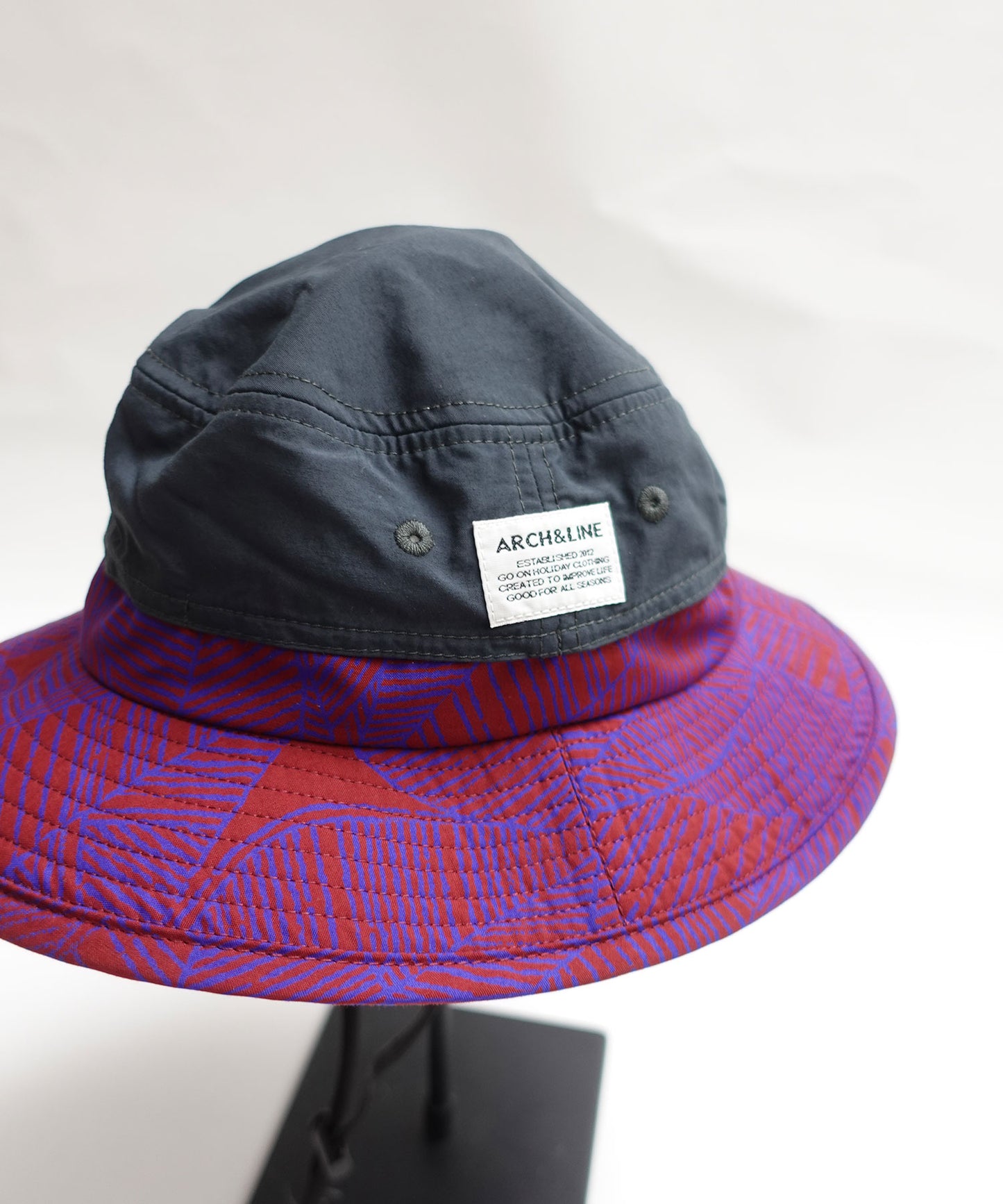 《環境配慮素材》UV CUT CRAZY HAT UVカット 撥水 透湿 接触冷感