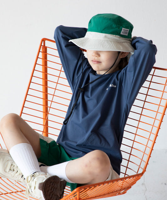 《環境配慮素材》UV CUT CRAZY HAT  UVカット 撥水 透湿 接触冷感