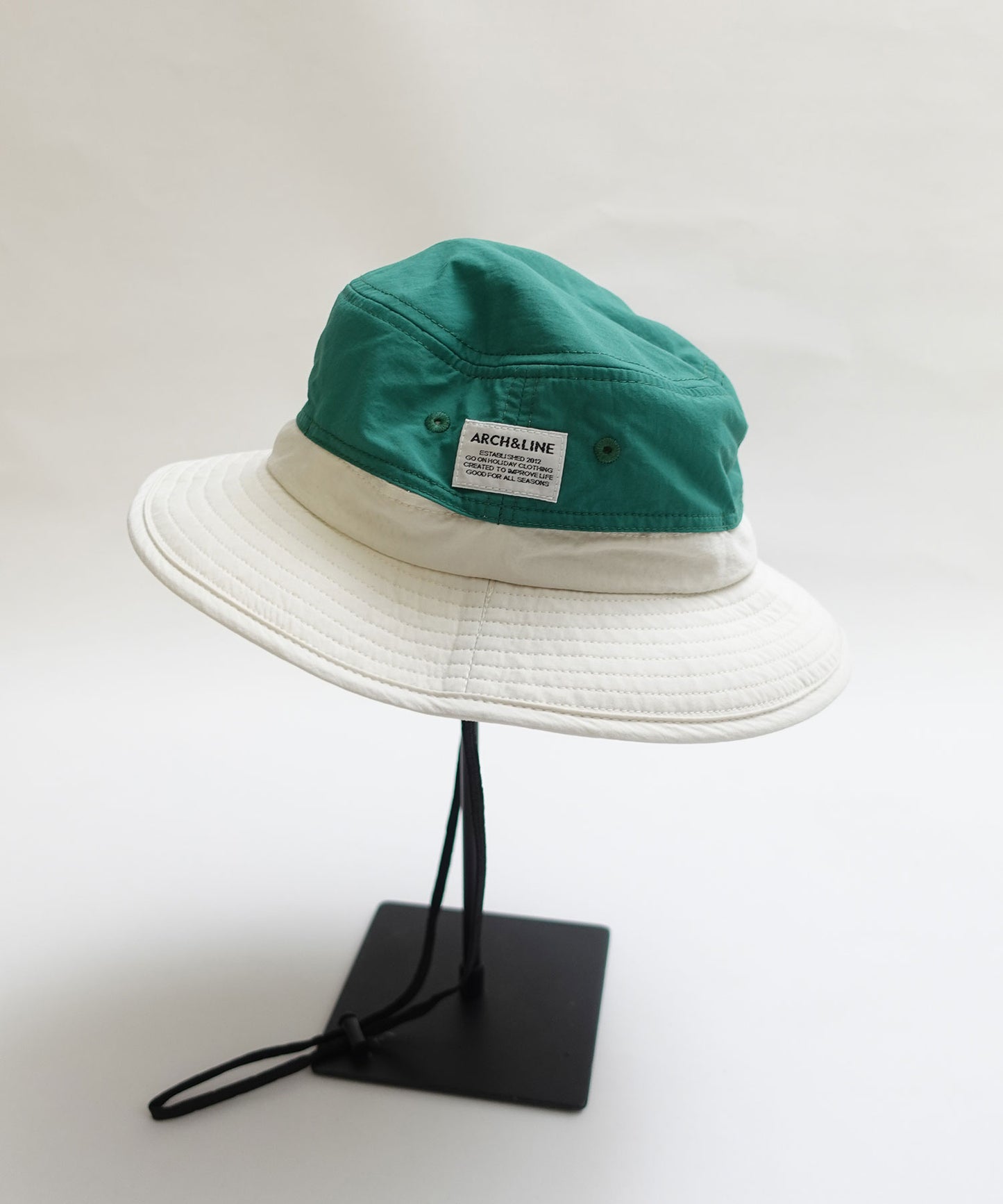 《環境配慮素材》UV CUT CRAZY HAT UVカット 撥水 透湿 接触冷感