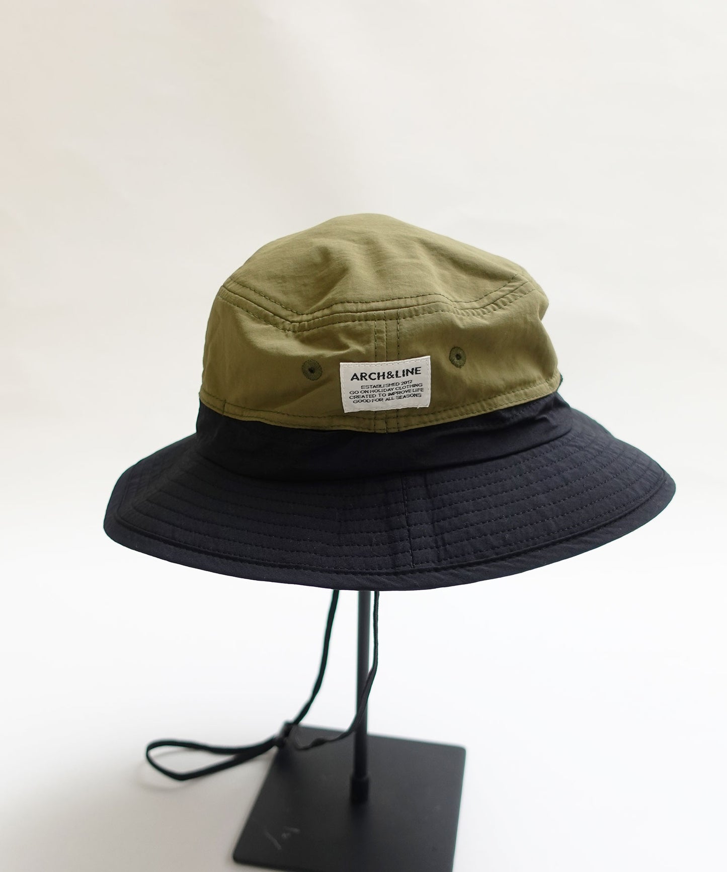 《環境配慮素材》UV CUT CRAZY HAT UVカット 撥水 透湿 接触冷感