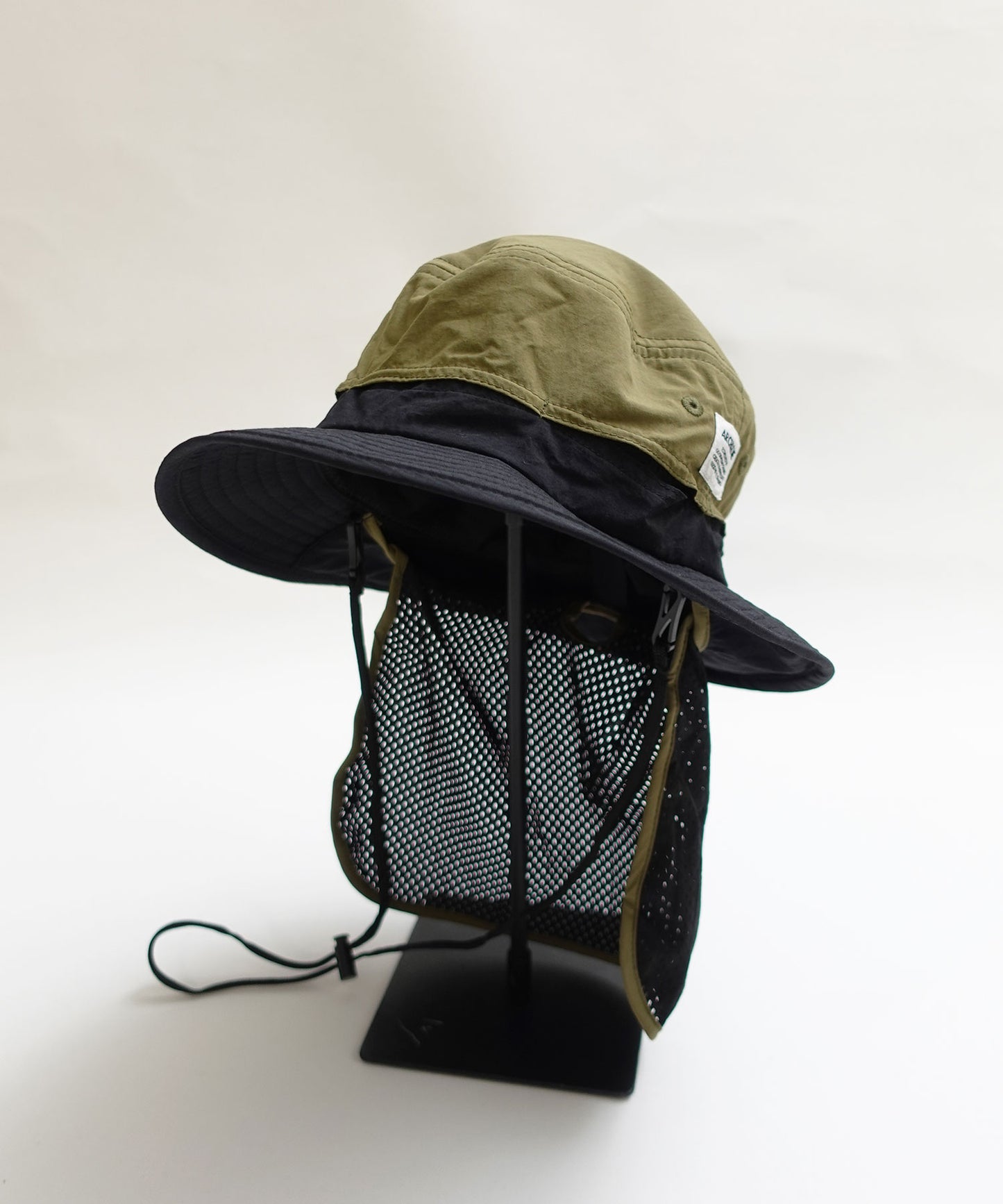 《環境配慮素材》UV CUT CRAZY HAT UVカット 撥水 透湿 接触冷感