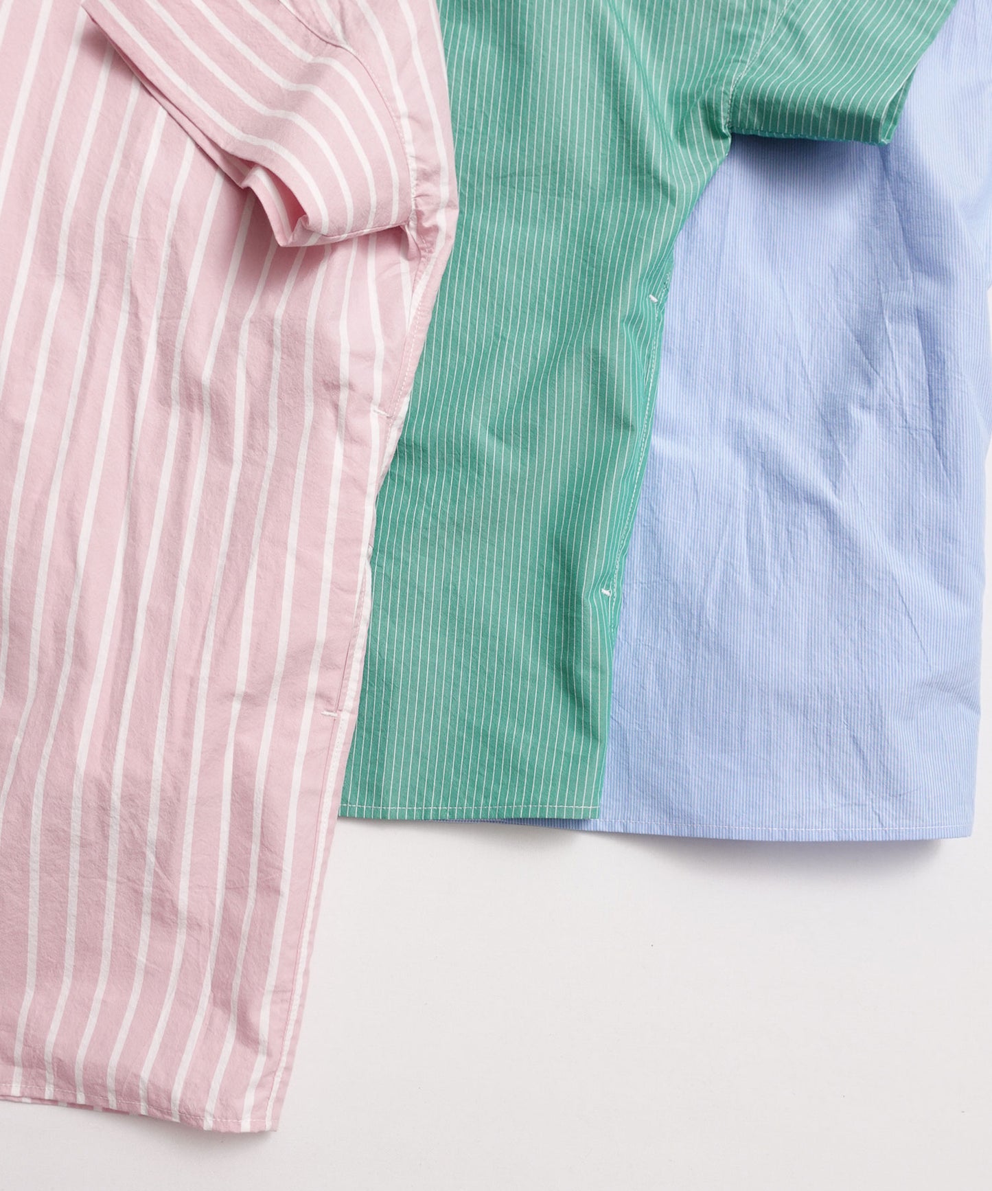 《環境配慮素材》STRIPE SHARE SHIRT  親子シェア セットアップ対応可