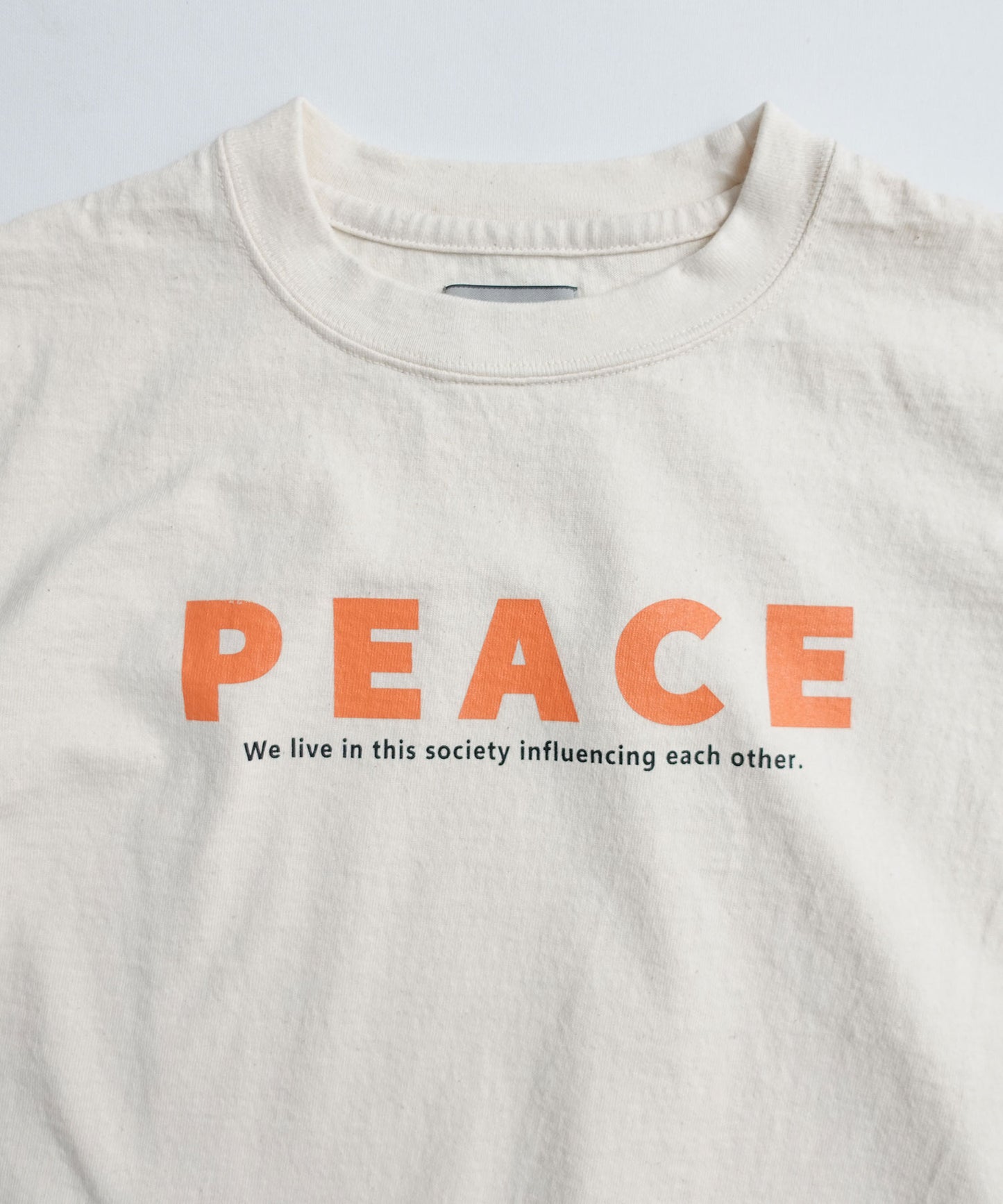 《環境配慮素材》USA CO PEACE TEE PG BIO