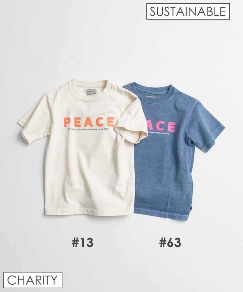 《環境配慮素材》USA CO PEACE TEE PG BIO