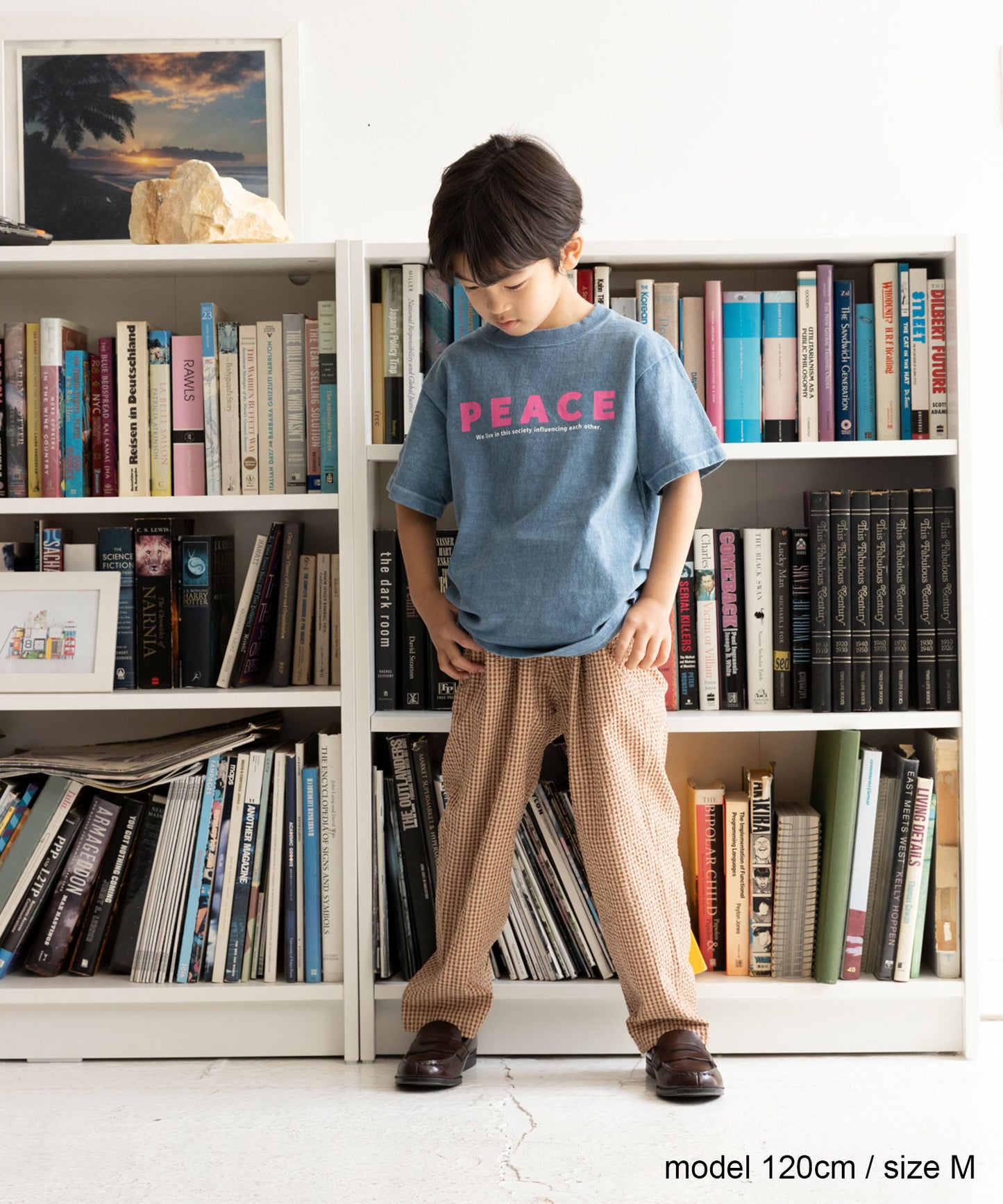 《環境配慮素材》USA CO PEACE TEE PG BIO