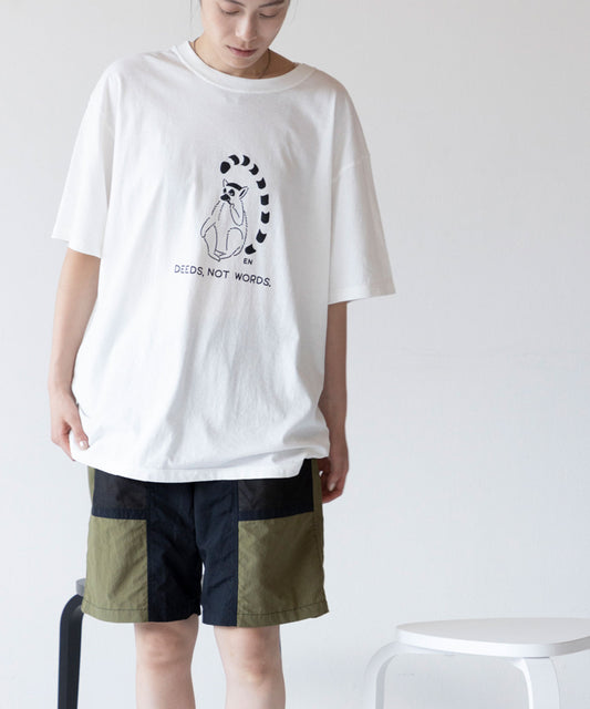 《環境配慮素材》2ND CO KITSUNEZARU TEE