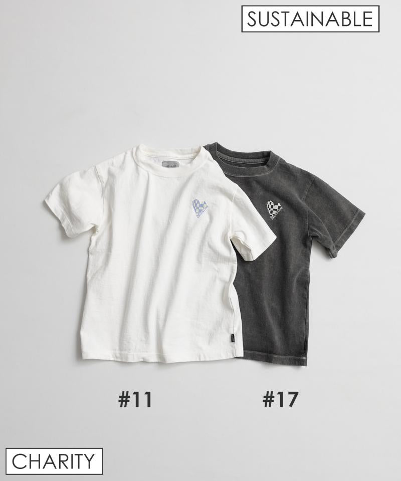 《環境配慮素材》USA CO HEART TEE PG BIO