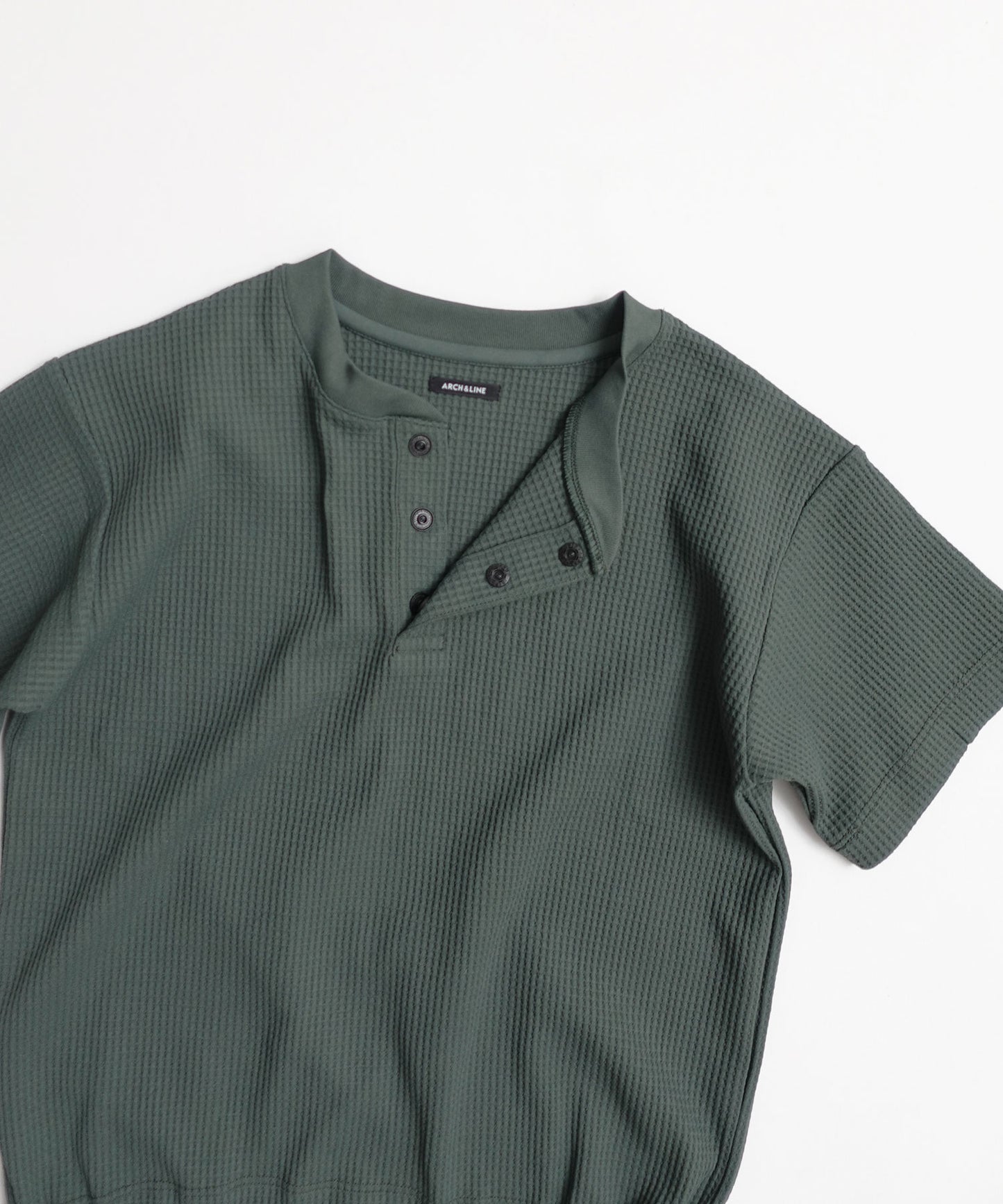 UV CUT WAFFLE TEE UVカット セットアップ対応可