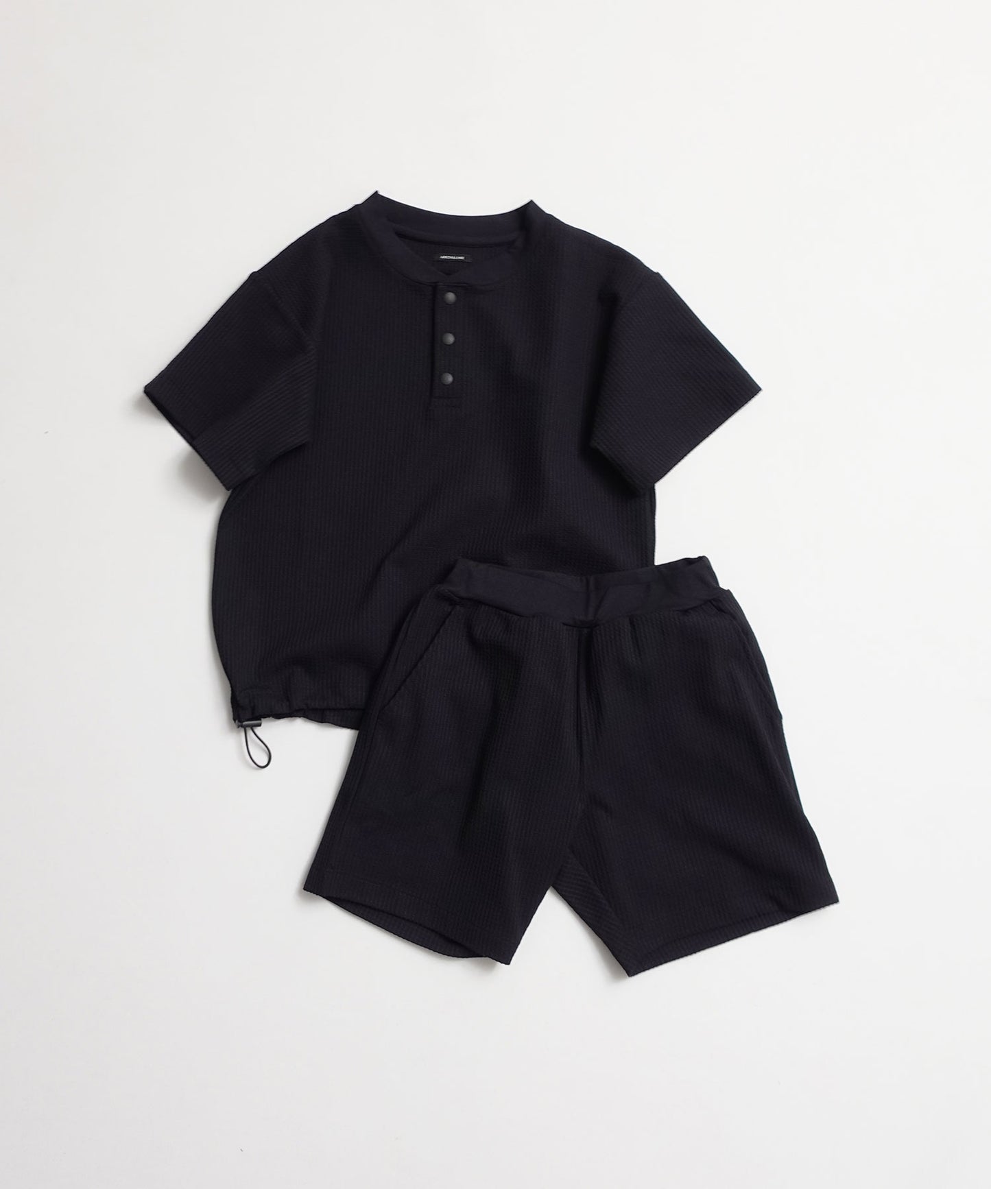 UV CUT WAFFLE TEE  UVカット セットアップ対応可