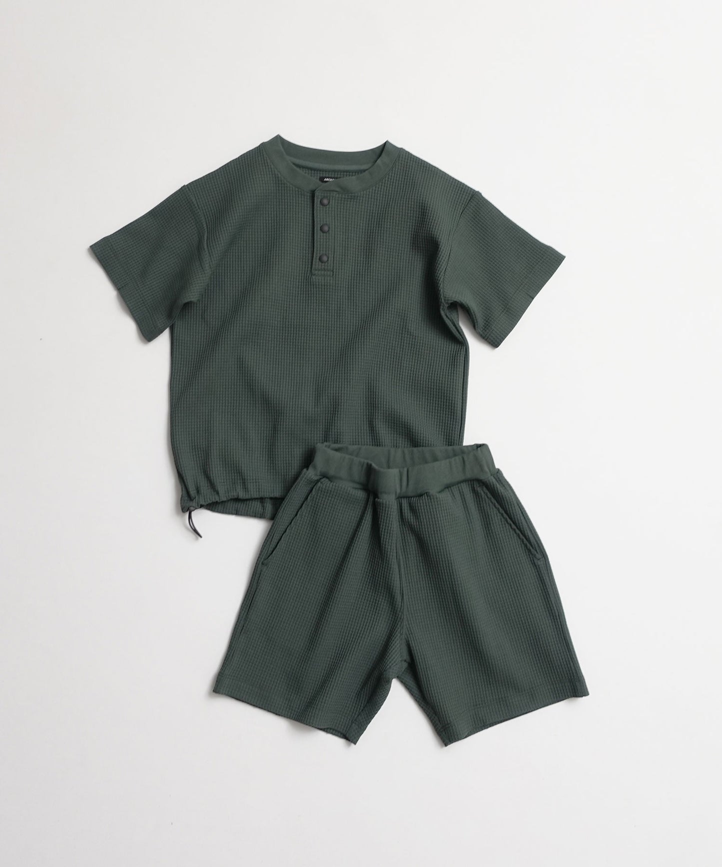 UV CUT WAFFLE TEE  UVカット セットアップ対応可