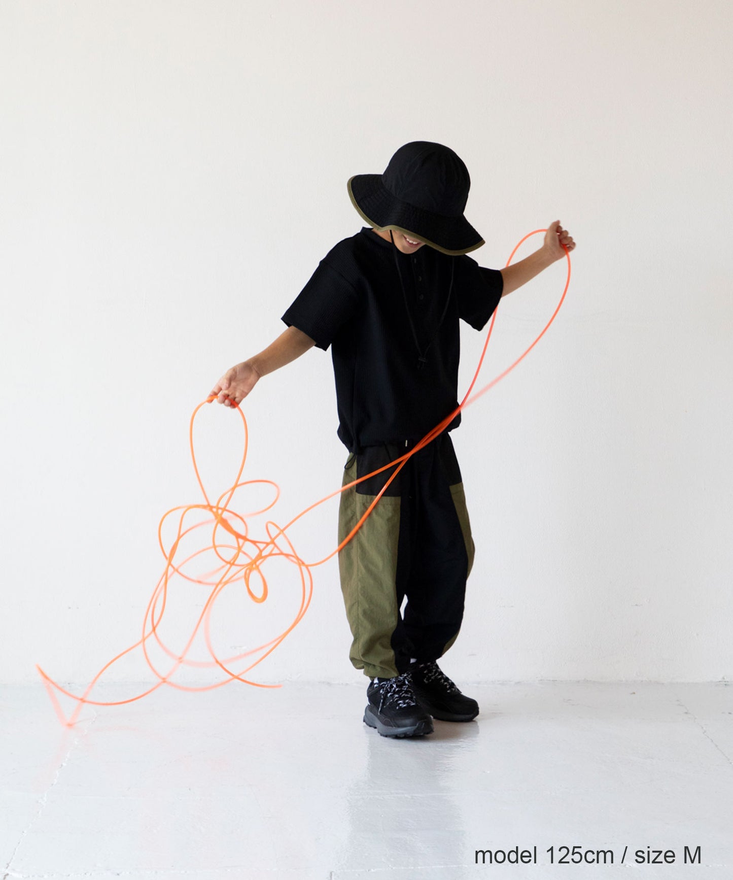 UV CUT WAFFLE TEE  UVカット セットアップ対応可