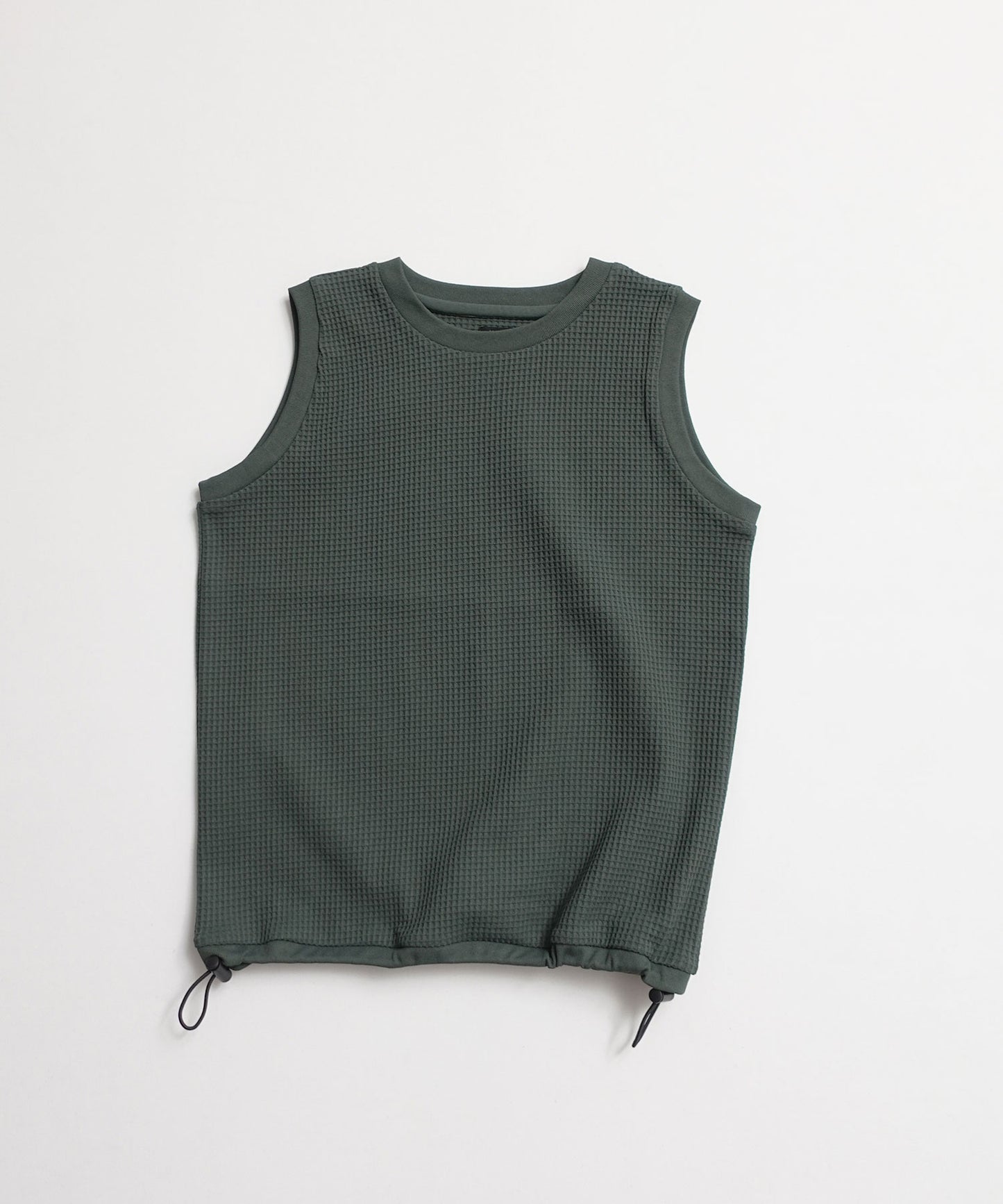 UV CUT WAFFLE TANK TOP UVカット セットアップ対応可