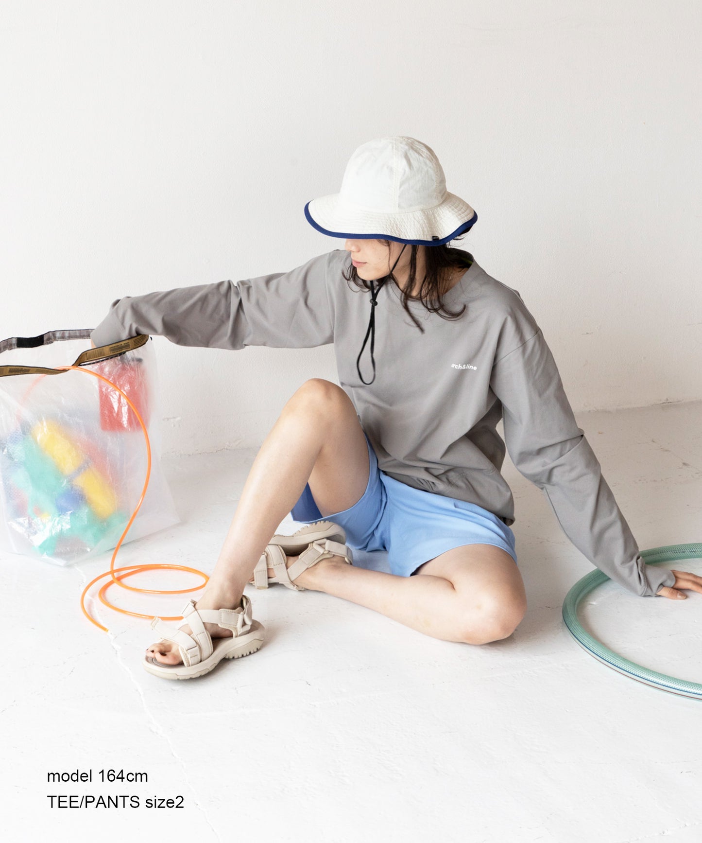 UV CUT AIR FLEX L/S TEE UVカット セットアップ対応可