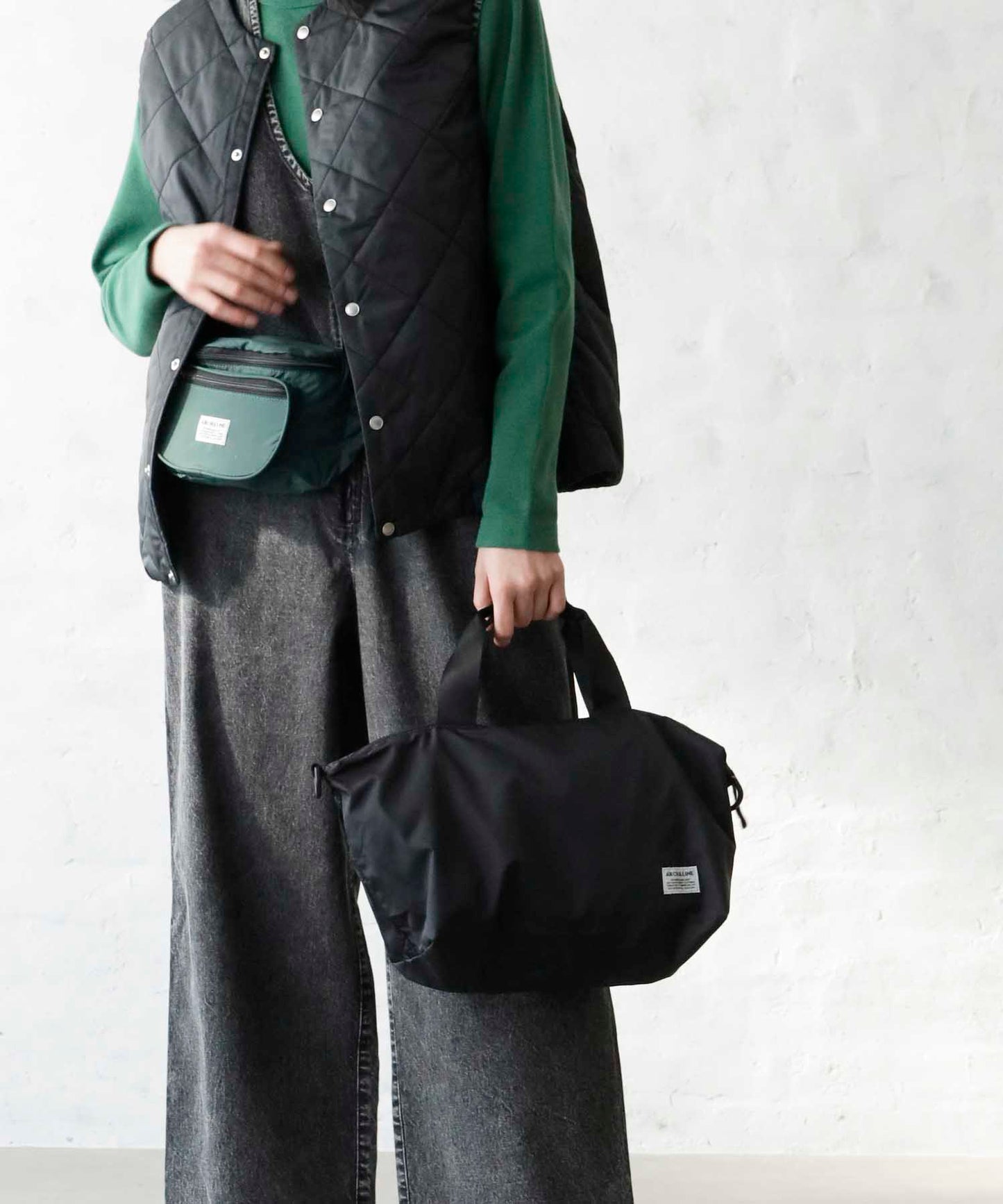 Re: NYLON DAILY BAG 弱撥水 軽量 リサイクルナイロン 親子兼用