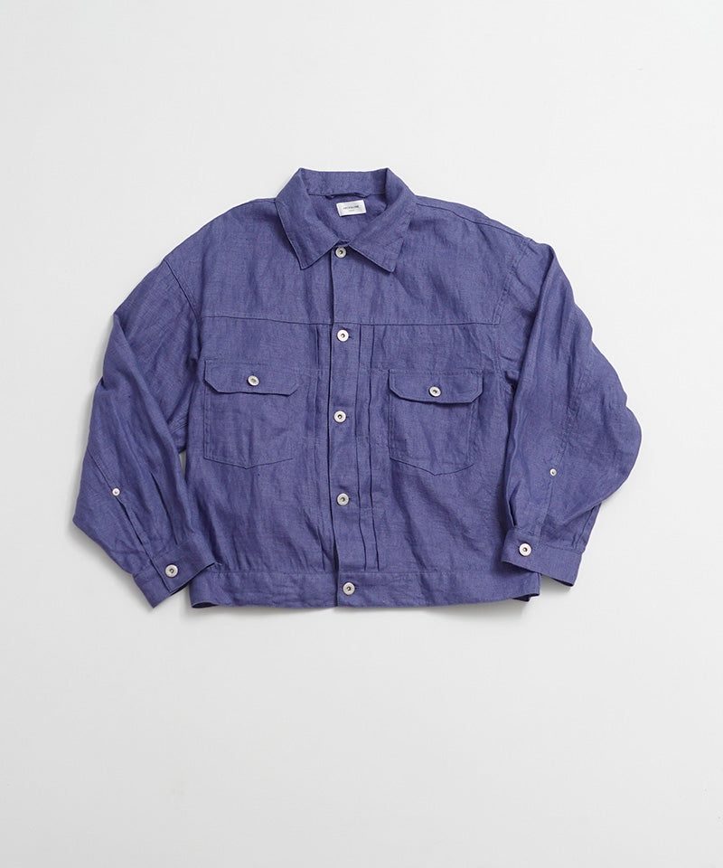 《環境配慮素材》LINEN TWILL JACKET セットアップ対応