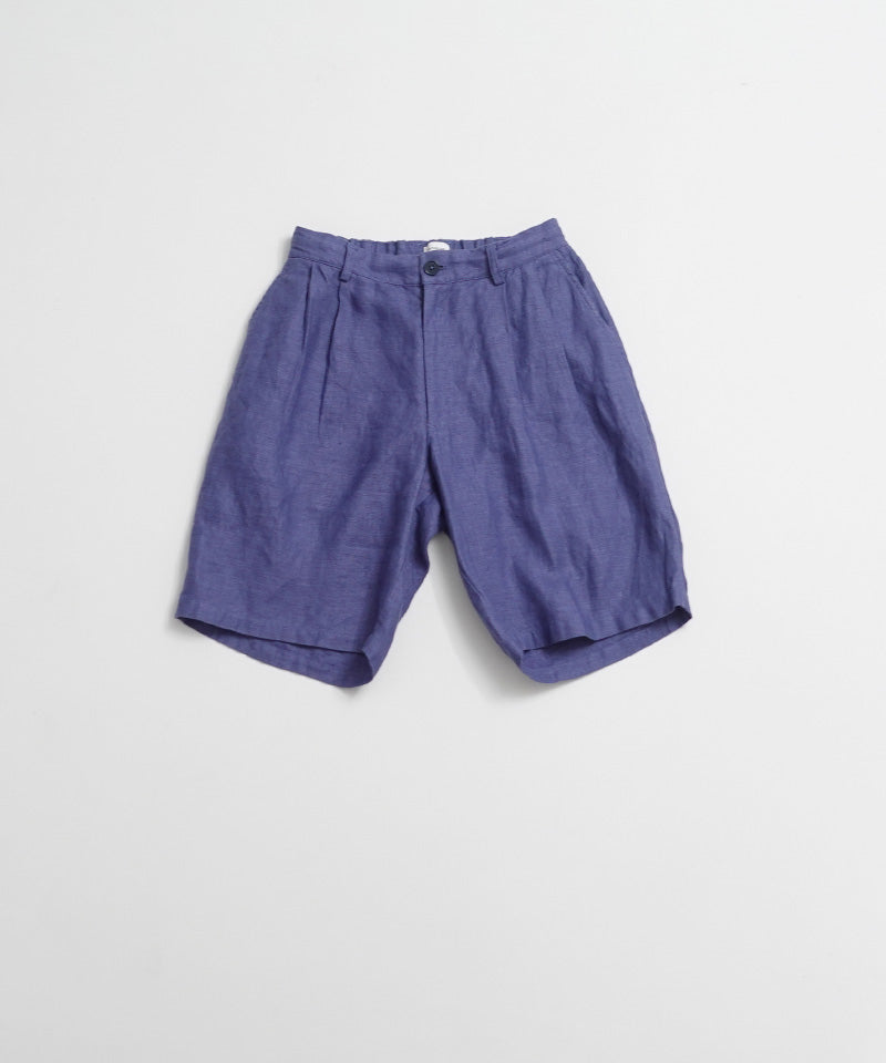 LINEN TWILL EASY SHORTS