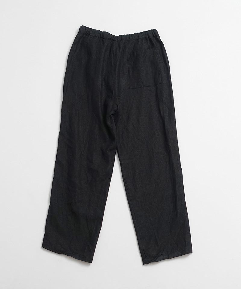 LINEN TWILL EASY PANTS