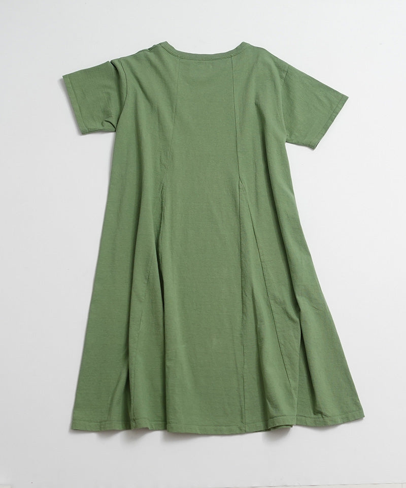 《環境配慮素材》G/D COTTON BLOOM DRESS USAコットン