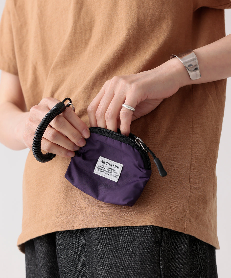 Re: NYLON MINI POUCH 弱撥水 軽量 リサイクルナイロン