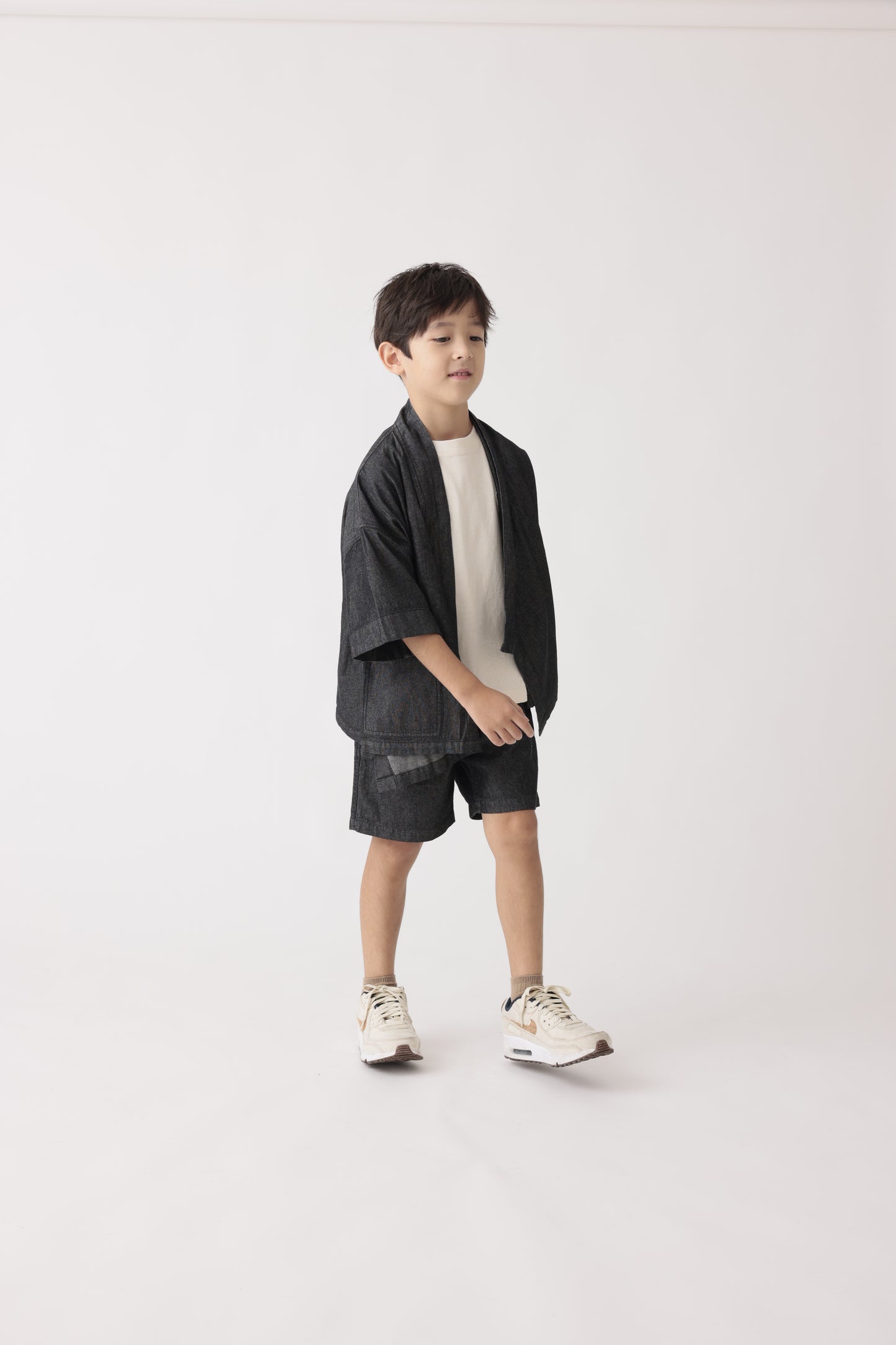 LIGHT DENIM SHORTS 薄手デニム 甚平