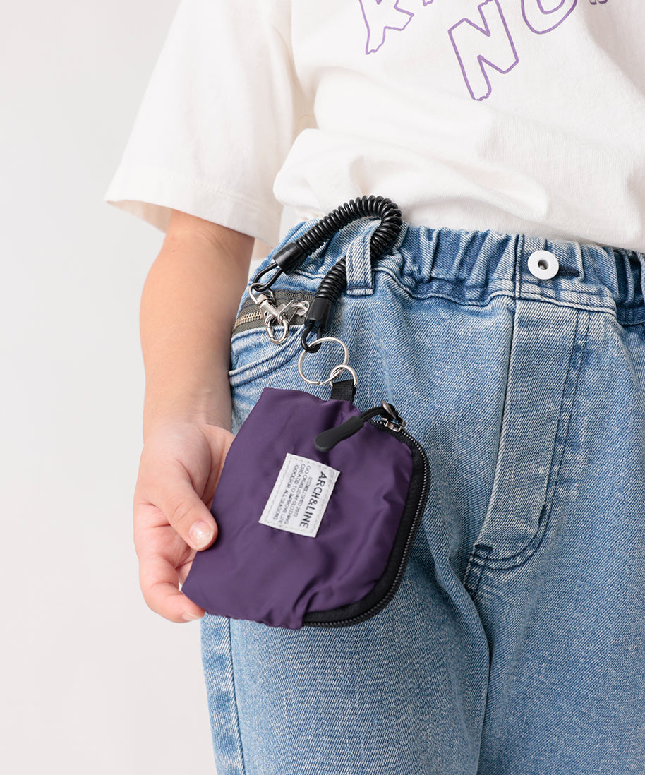 Re: NYLON MINI POUCH 弱撥水 軽量 リサイクルナイロン