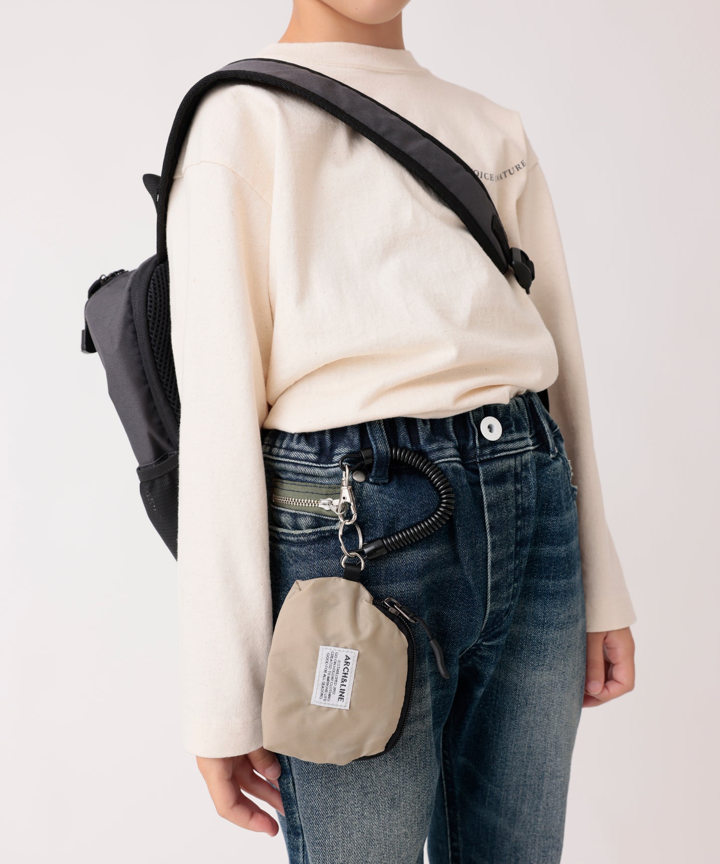 Re: NYLON MINI POUCH 弱撥水 軽量 リサイクルナイロン