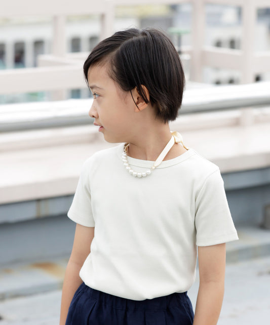 COTTON RIB H/S TEE オンオフ兼用