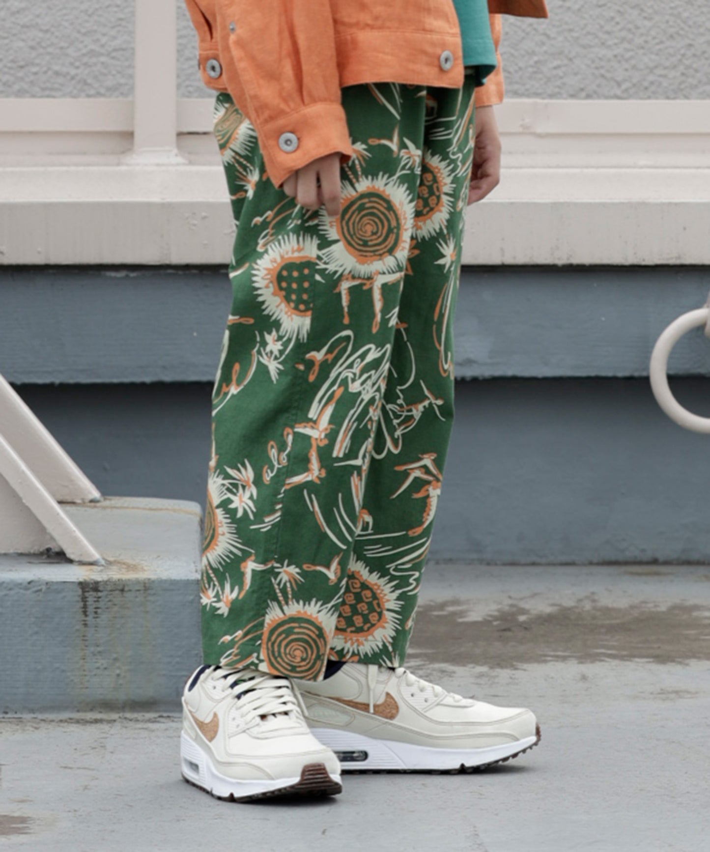 SUMMER PRINT EASY PANTS