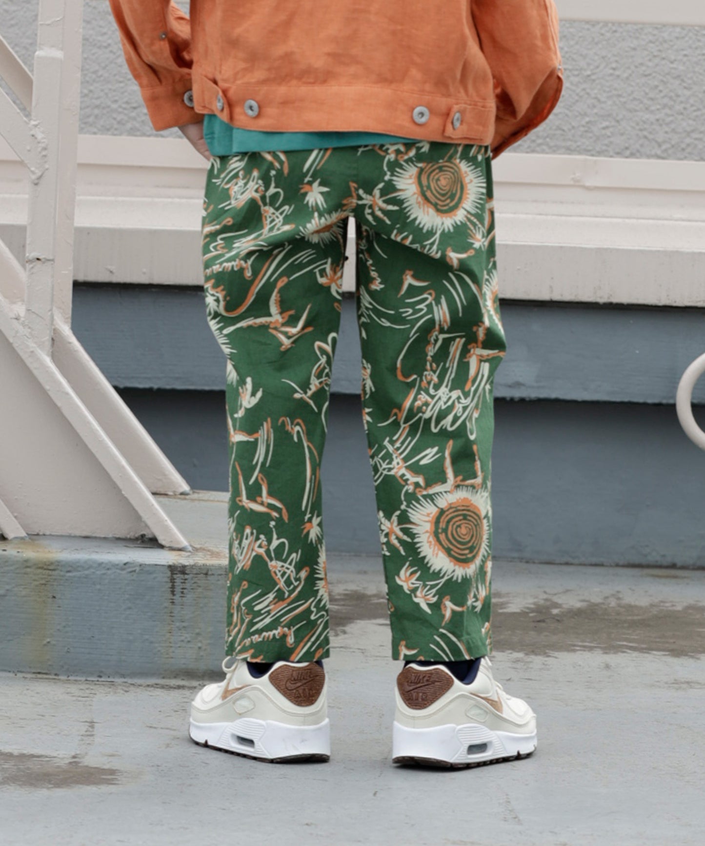 SUMMER PRINT EASY PANTS