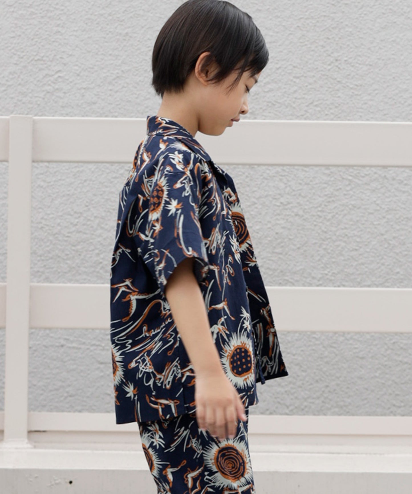 SUMMER PRINT H/S SHIRT