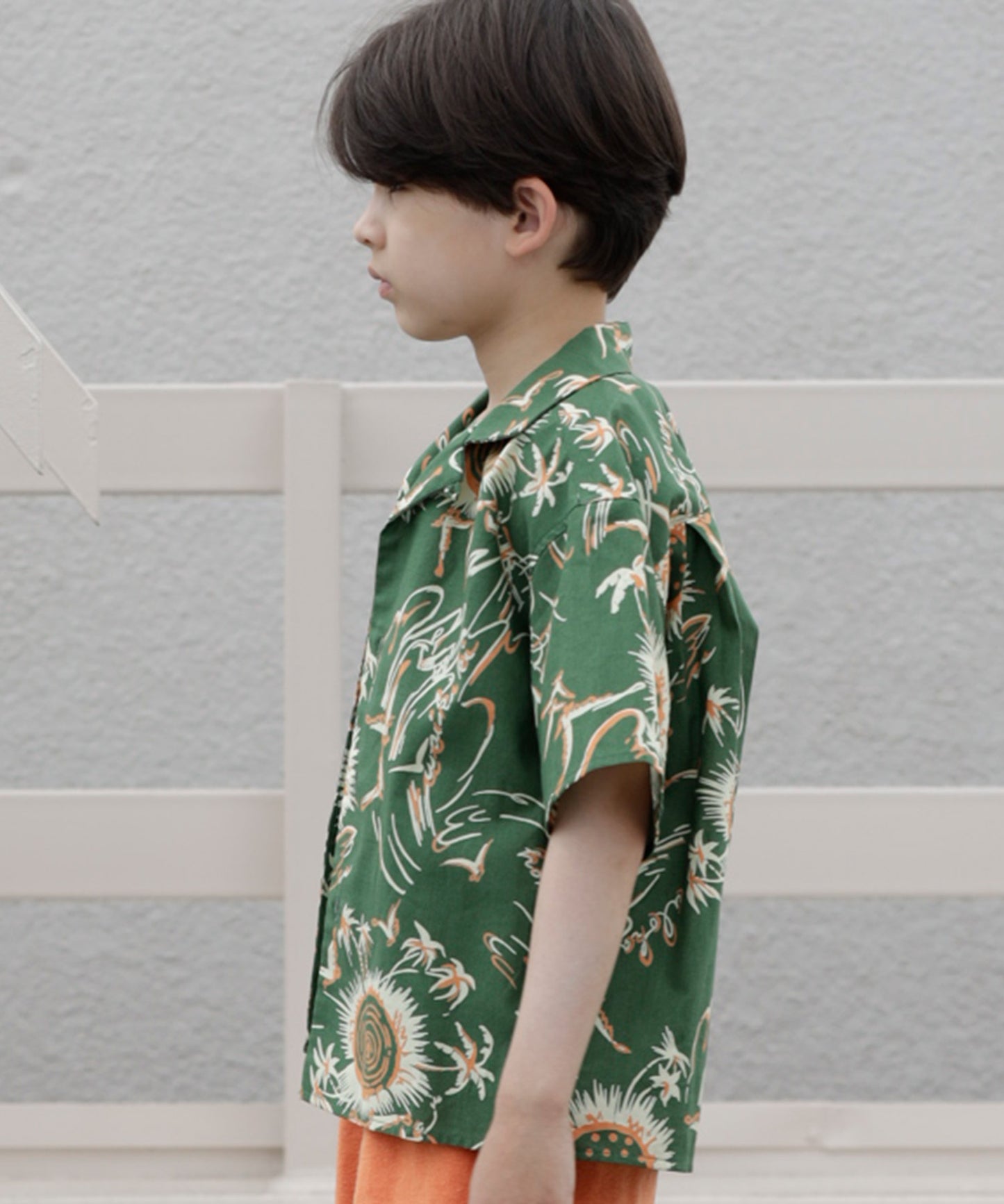 SUMMER PRINT H/S SHIRT