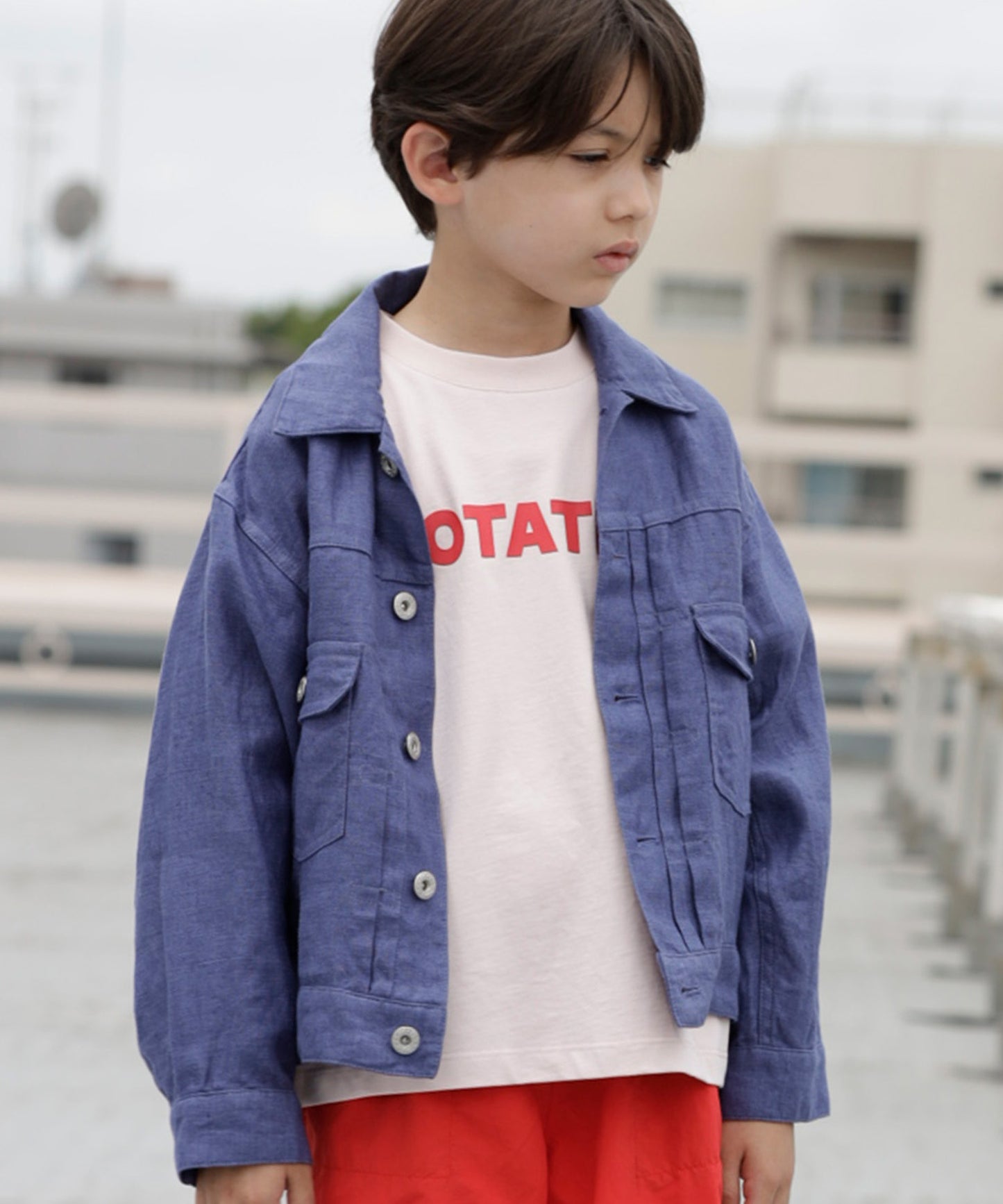 《環境配慮素材》OG CLEAR COTTON POTATER TEE