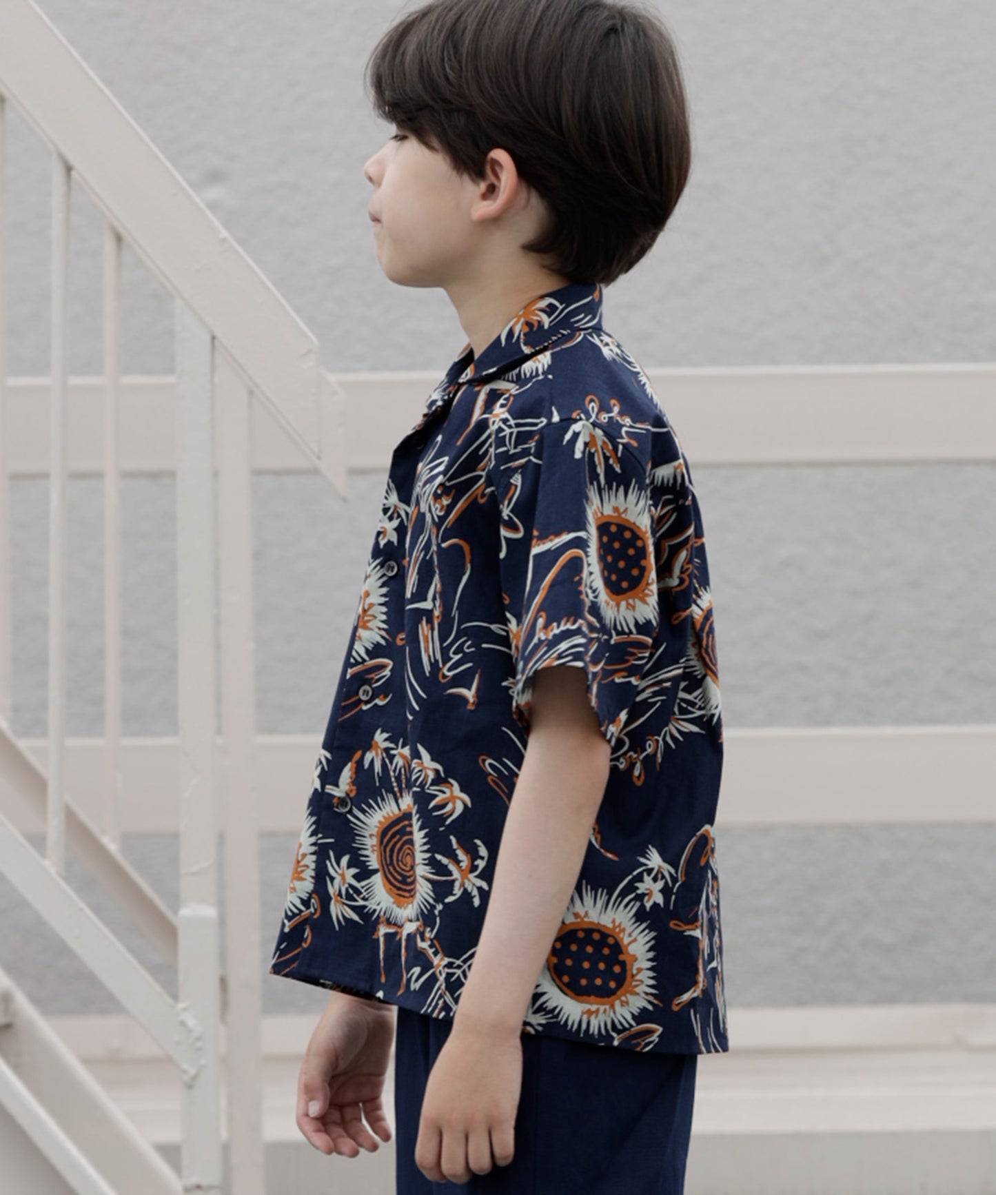 SUMMER PRINT H/S SHIRT