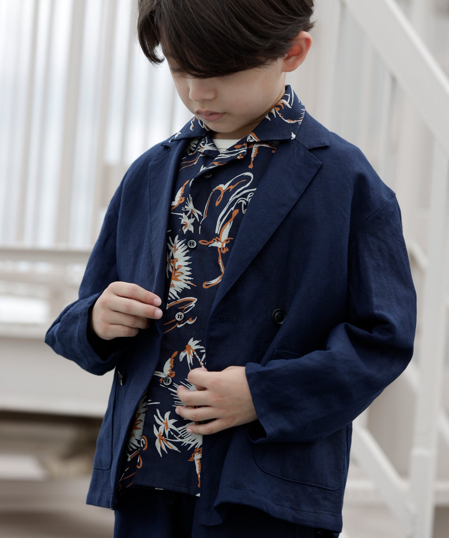 SUMMER PRINT H/S SHIRT セットアップ対応