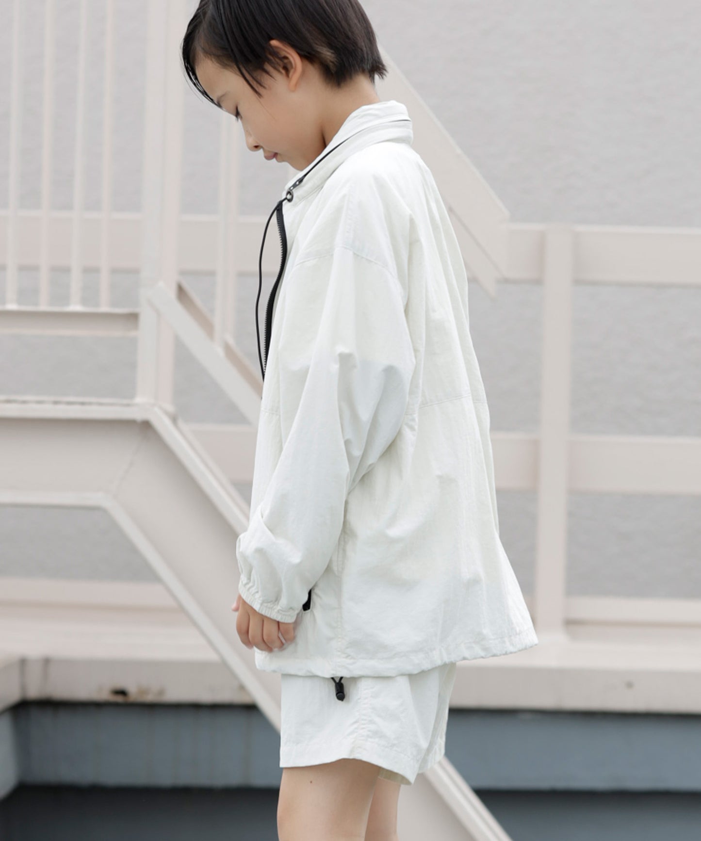 《環境配慮素材》UV Re:NYLON PARKA 紫外線カット 撥水 接触冷感 セットアップ対応
