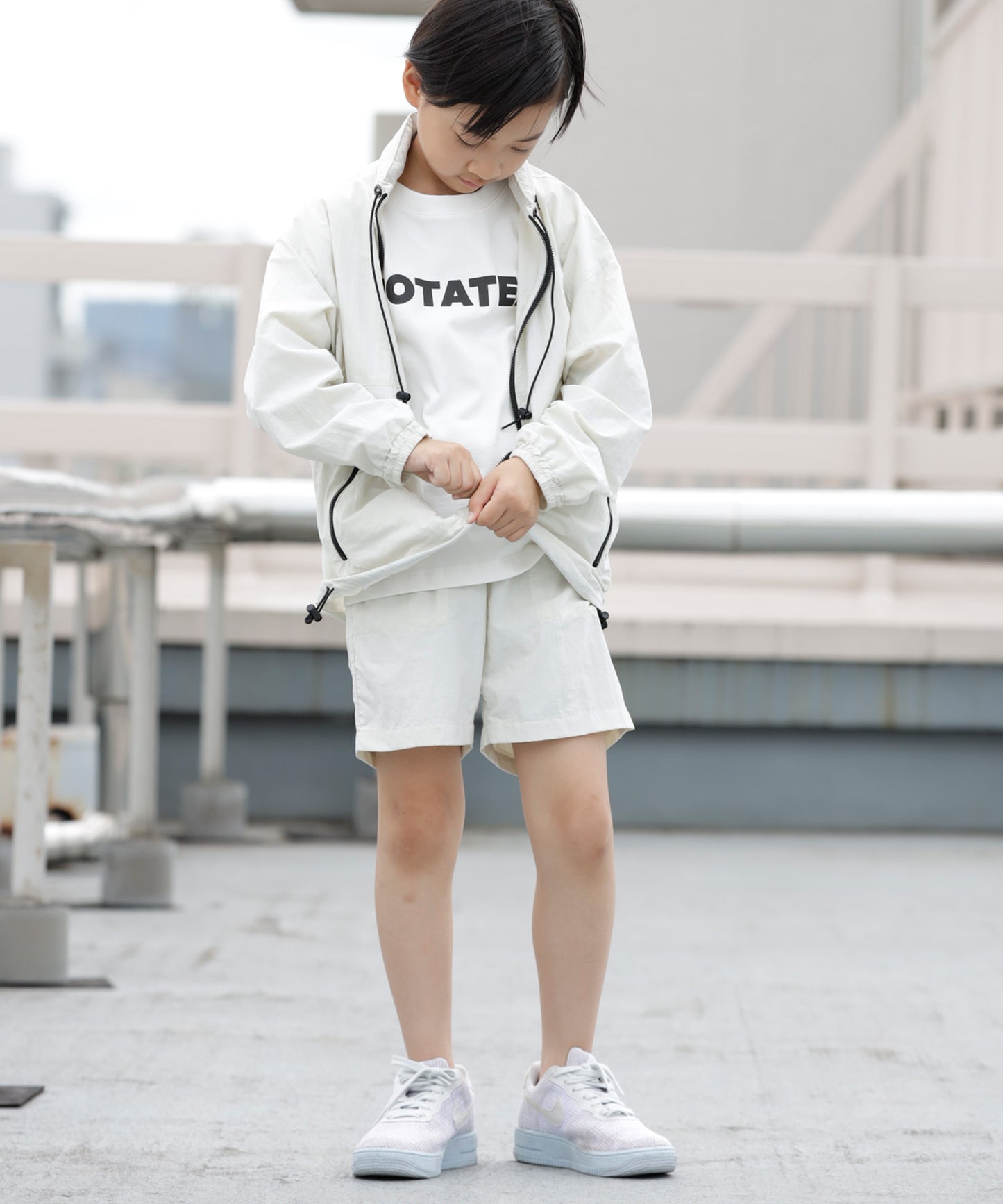 《環境配慮素材》UV Re:NYLON PARKA 紫外線カット 撥水 接触冷感 セットアップ対応