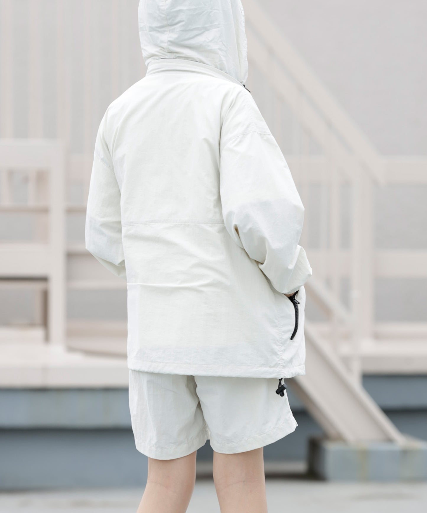 《環境配慮素材》UV Re:NYLON SHORTS 紫外線カット 撥水 接触冷感 セットアップ対応