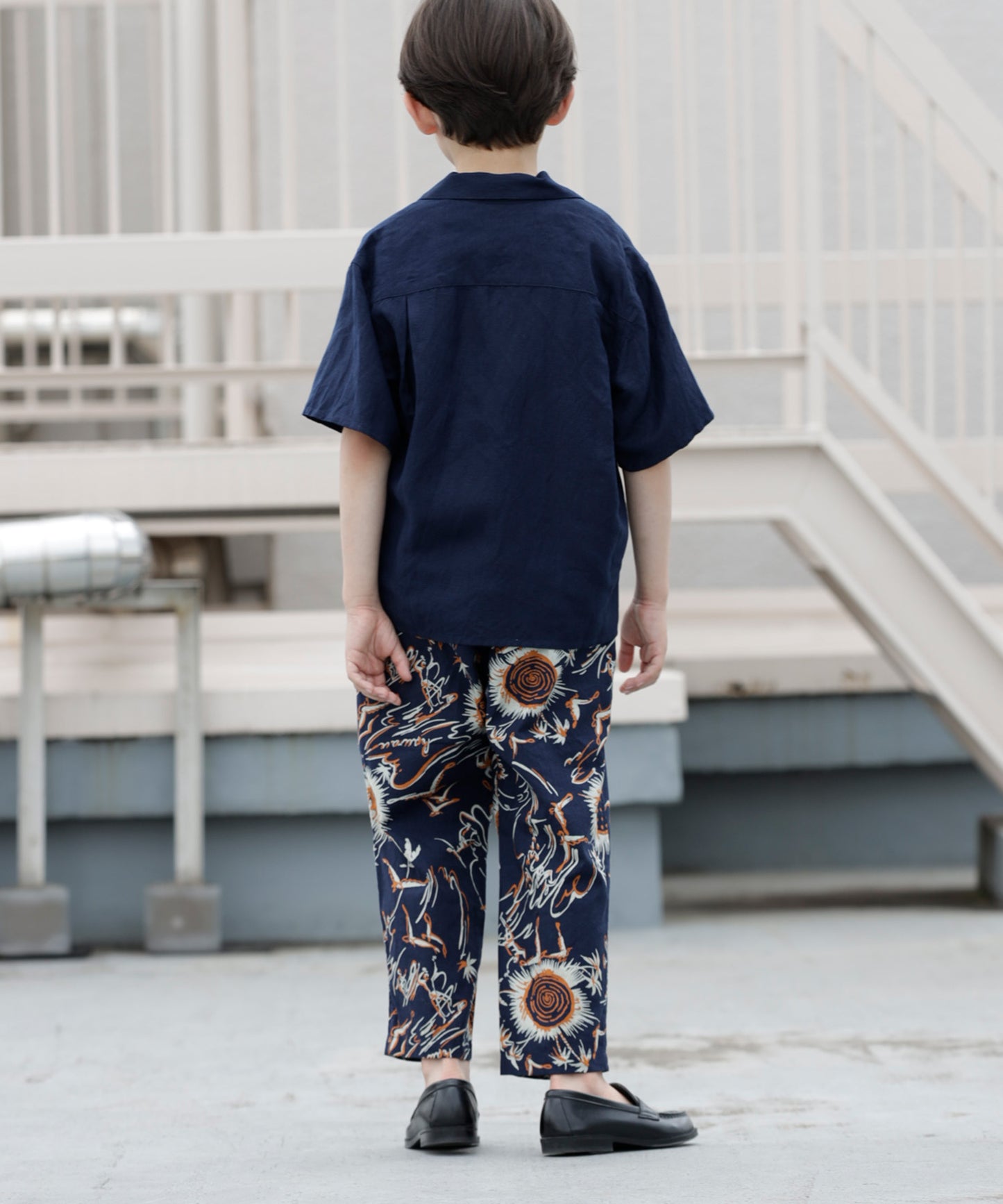 SUMMER PRINT EASY PANTS