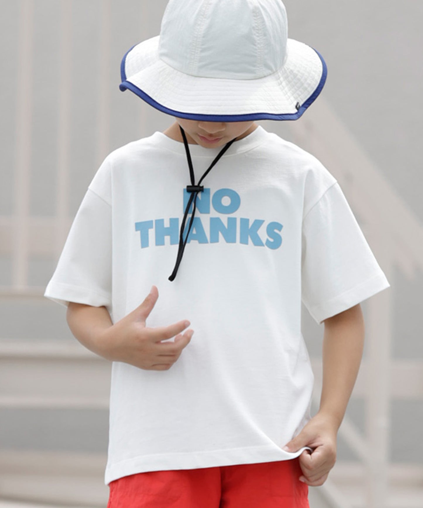 《環境配慮素材》OG CLEAR COTTON THANKS TEE オーガニックコットン 定番人気素材