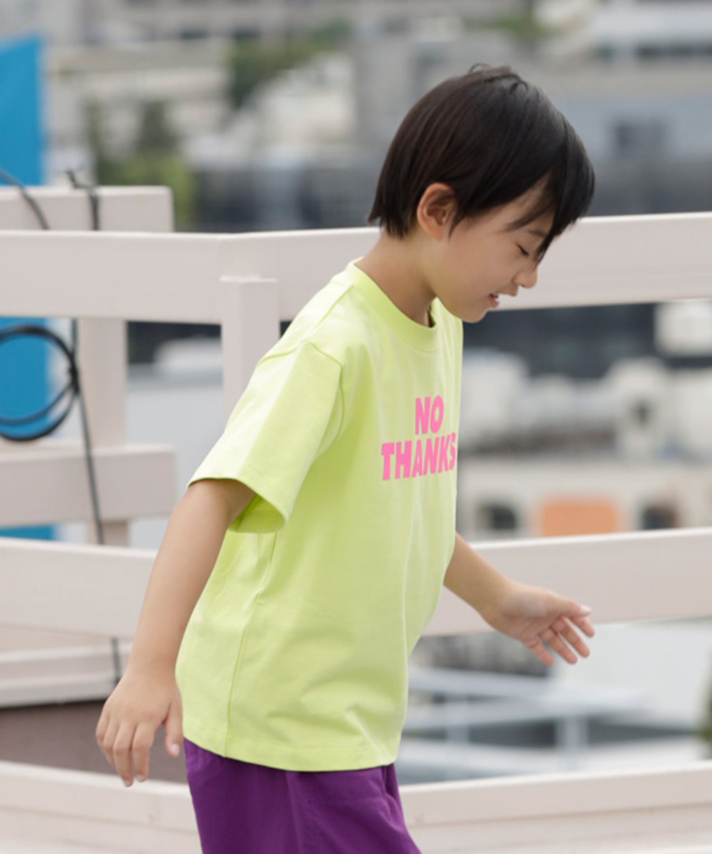 《環境配慮素材》OG CLEAR COTTON THANKS TEE オーガニックコットン 定番人気素材