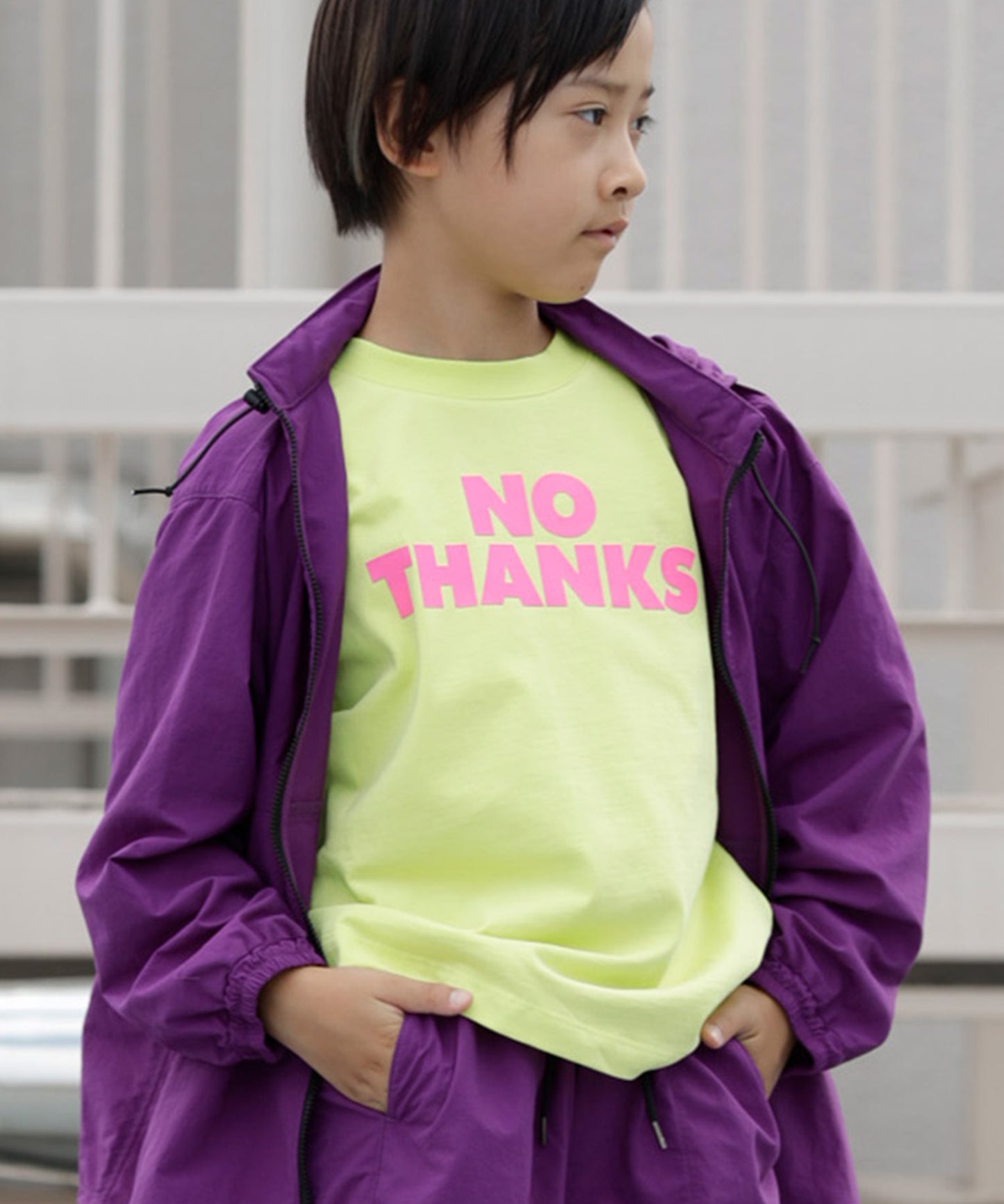 《環境配慮素材》OG CLEAR COTTON THANKS TEE オーガニックコットン 定番人気素材